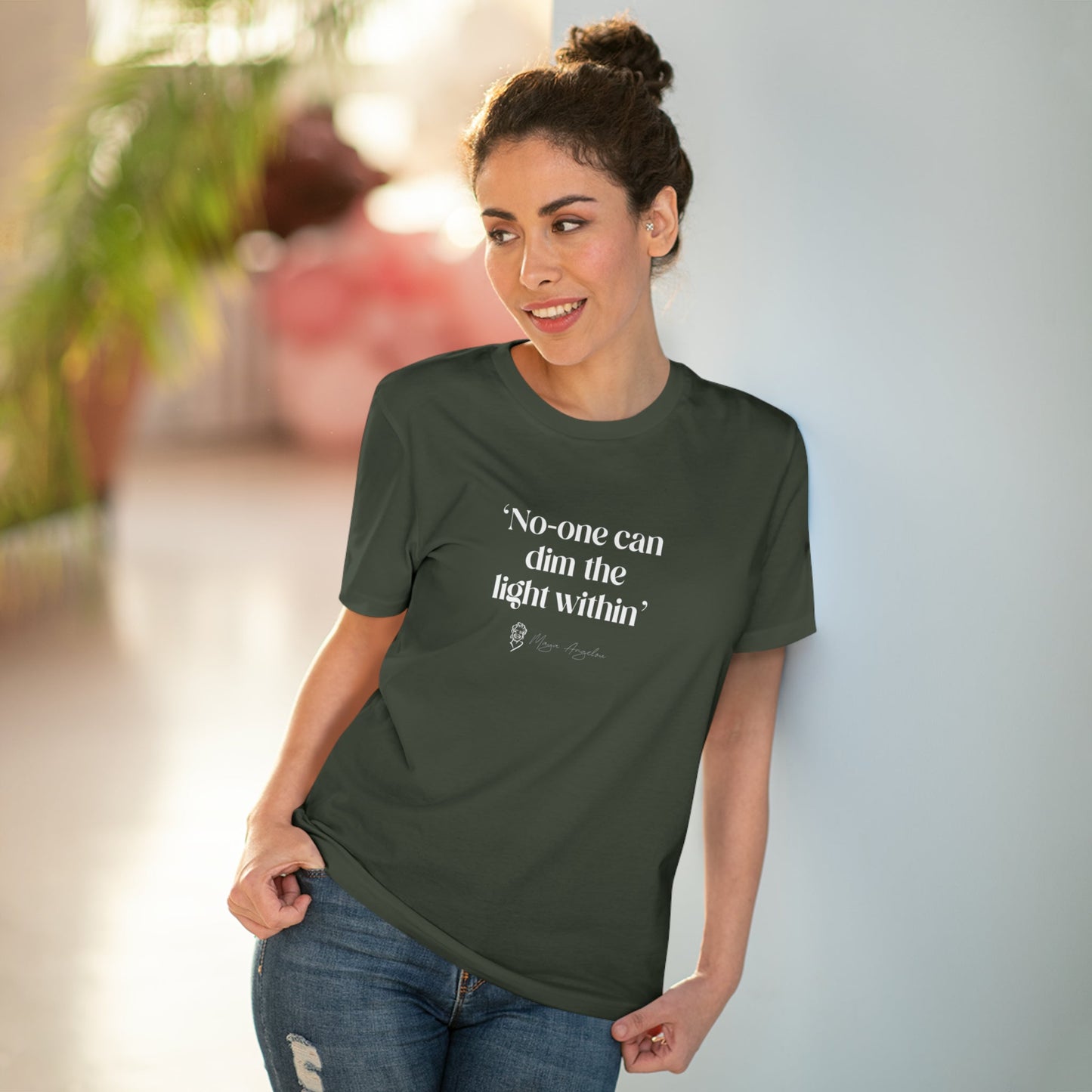 Feminist 'Shine On' Maya Organic Cotton T-shirt - Feminism