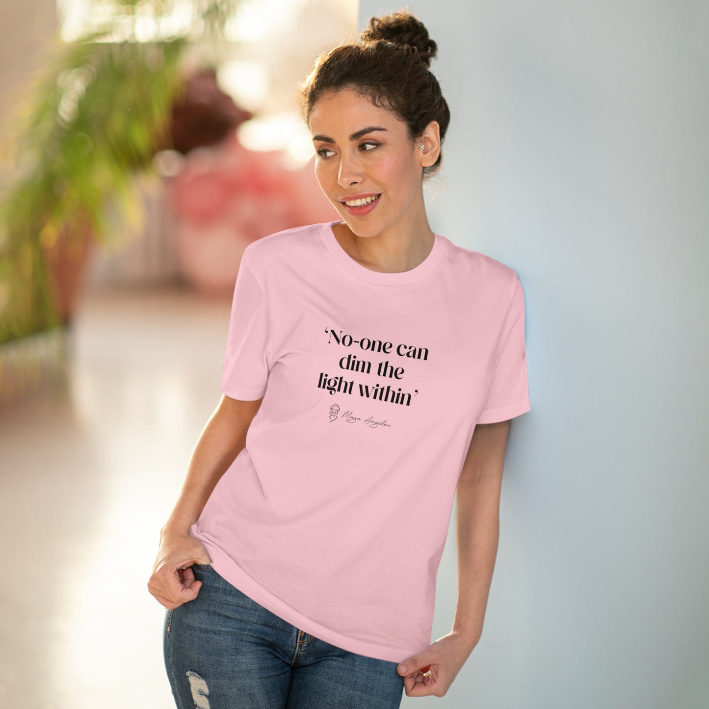 Feminist 'Shine On' Maya Organic Cotton T-shirt - Feminism