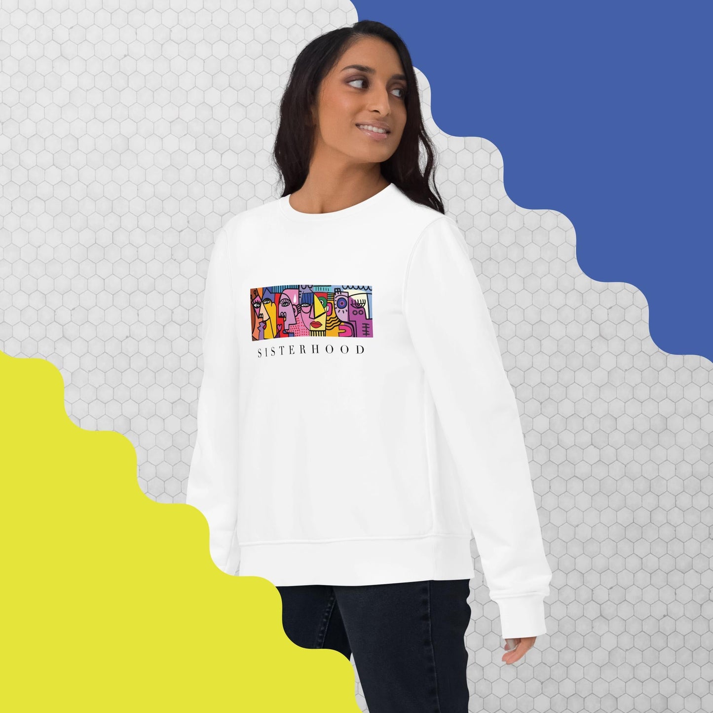 Feminist 'Sisterhood' Organic Cotton Sweatshirt - Feminism