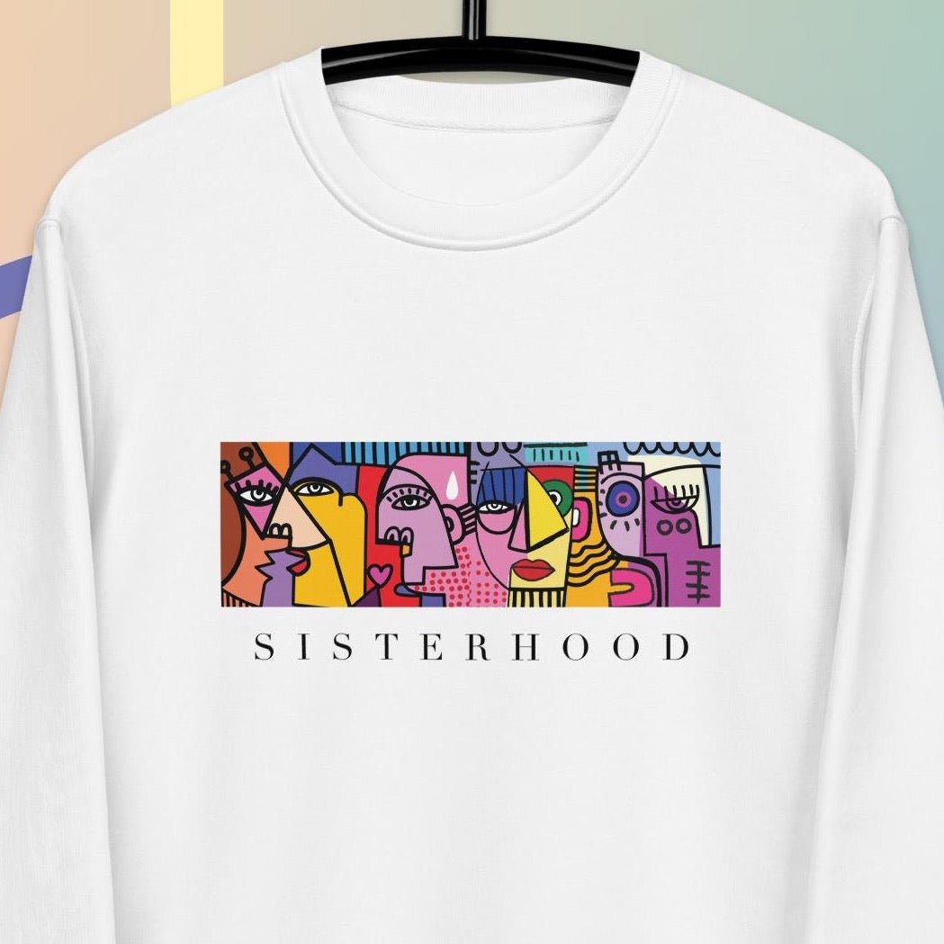 Feminist 'Sisterhood' Organic Cotton Sweatshirt - Feminism