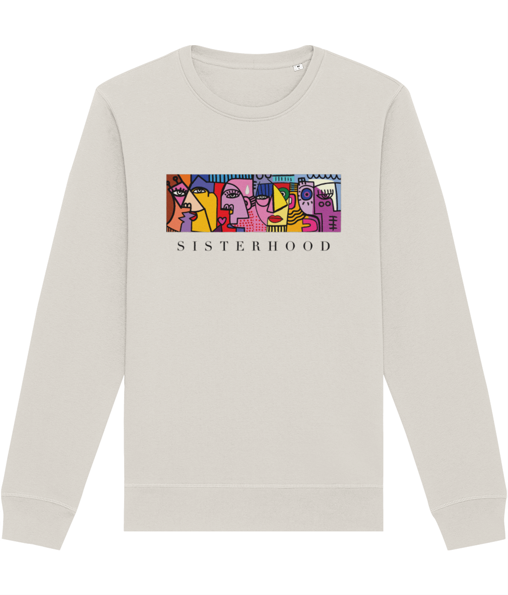 Feminist 'Sisterhood' Organic Cotton Sweatshirt - Feminism