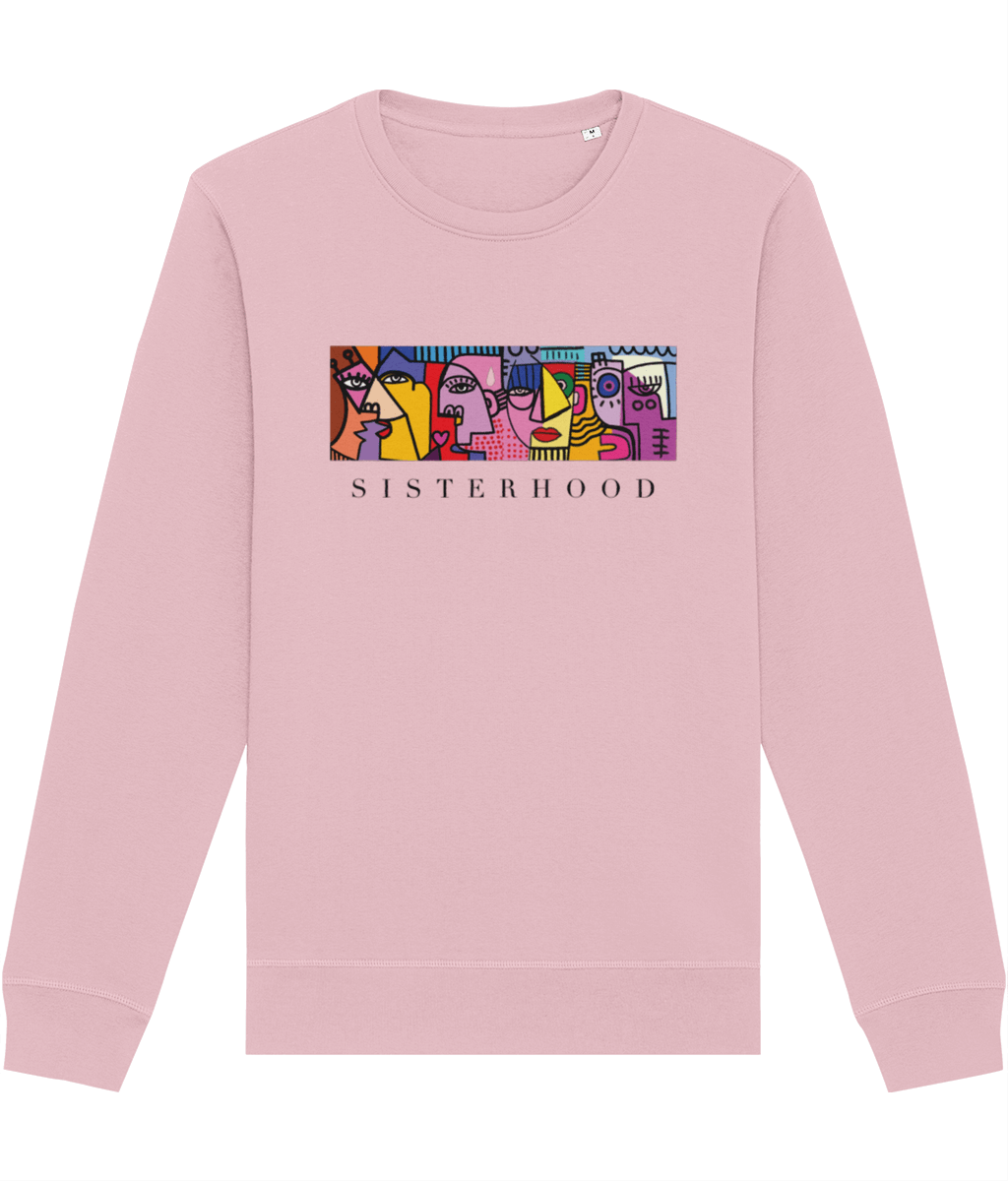 Feminist 'Sisterhood' Organic Cotton Sweatshirt - Feminism