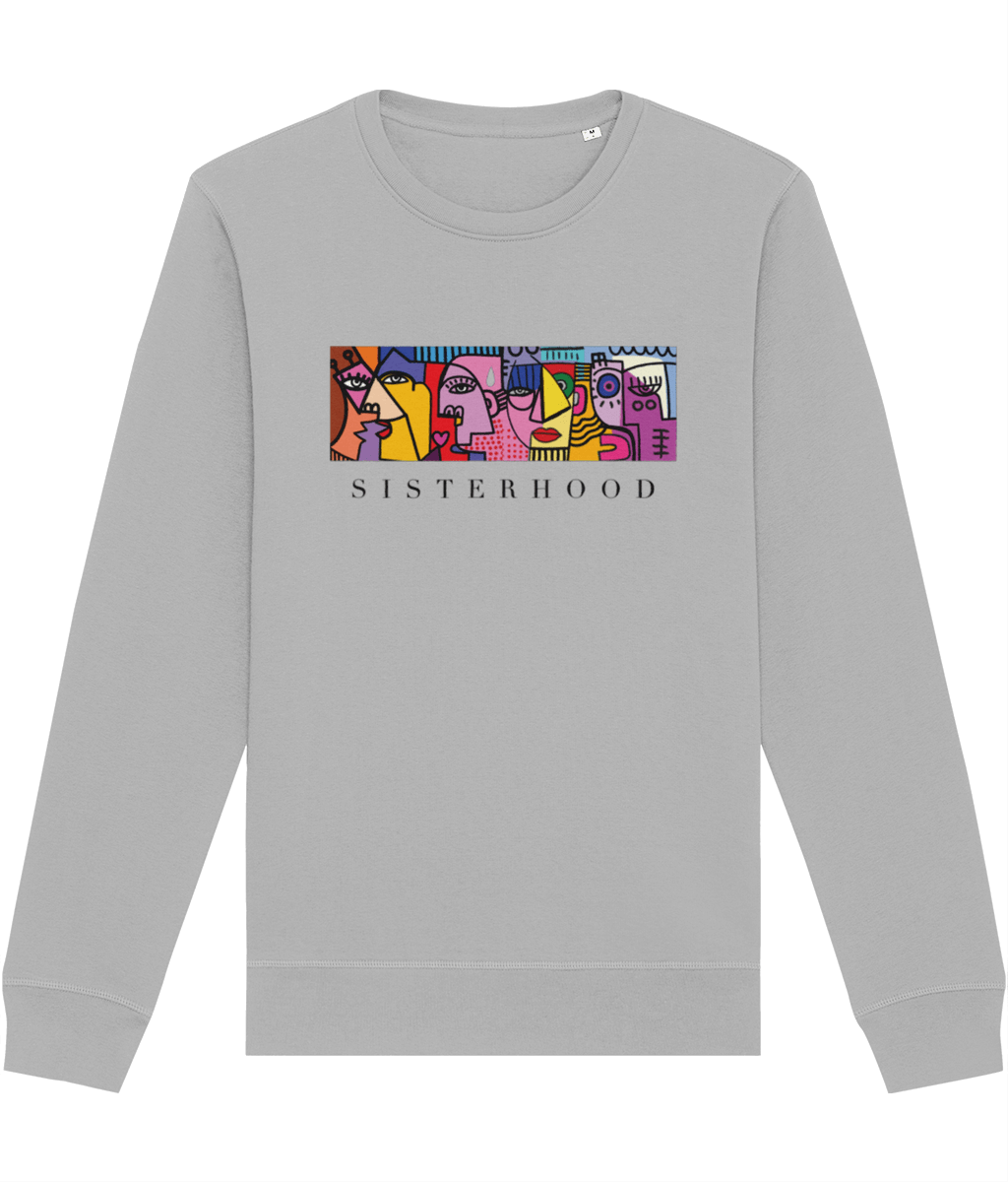 Feminist 'Sisterhood' Organic Cotton Sweatshirt - Feminism