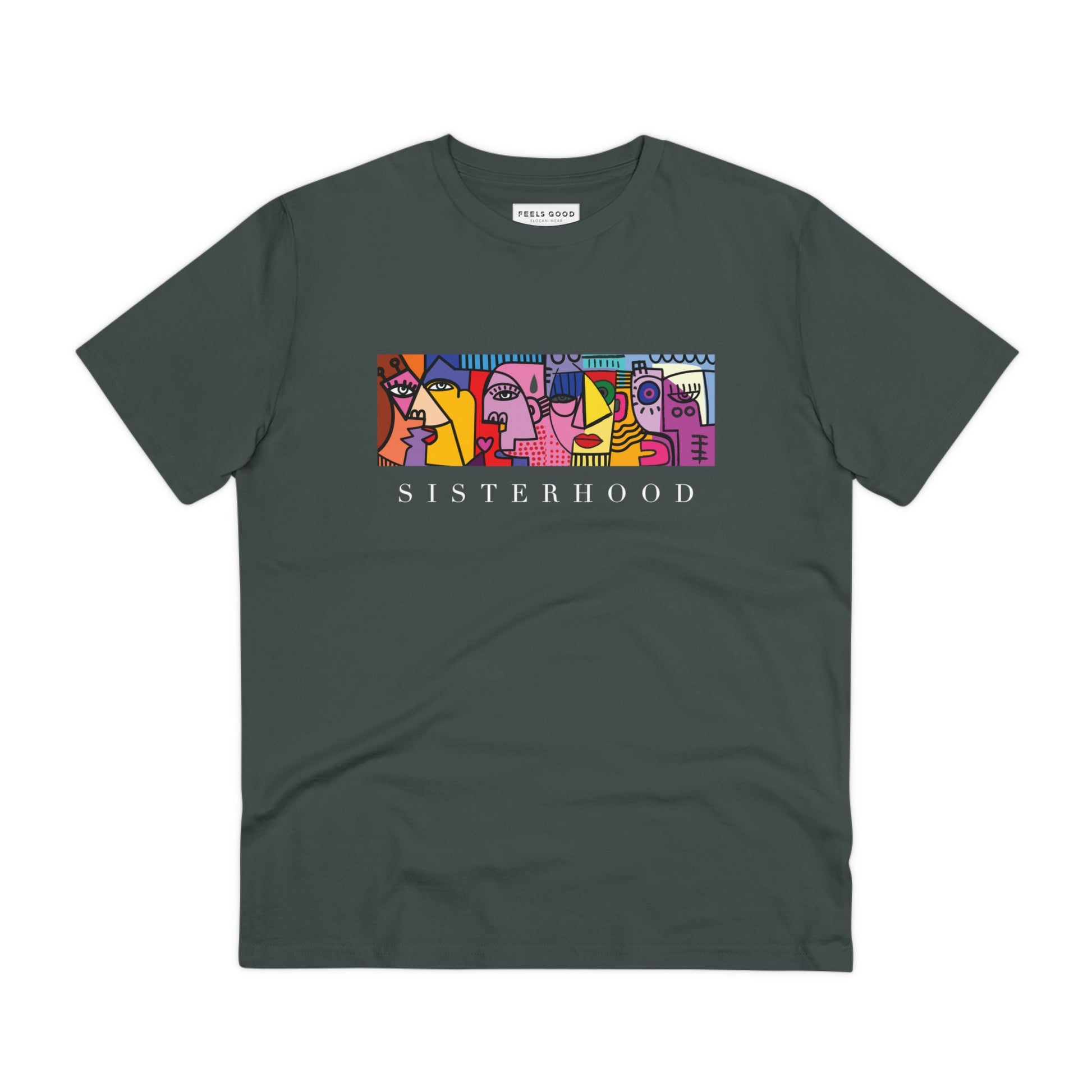 Feminist 'Sisterhood' Organic Cotton T-shirt - Feminism