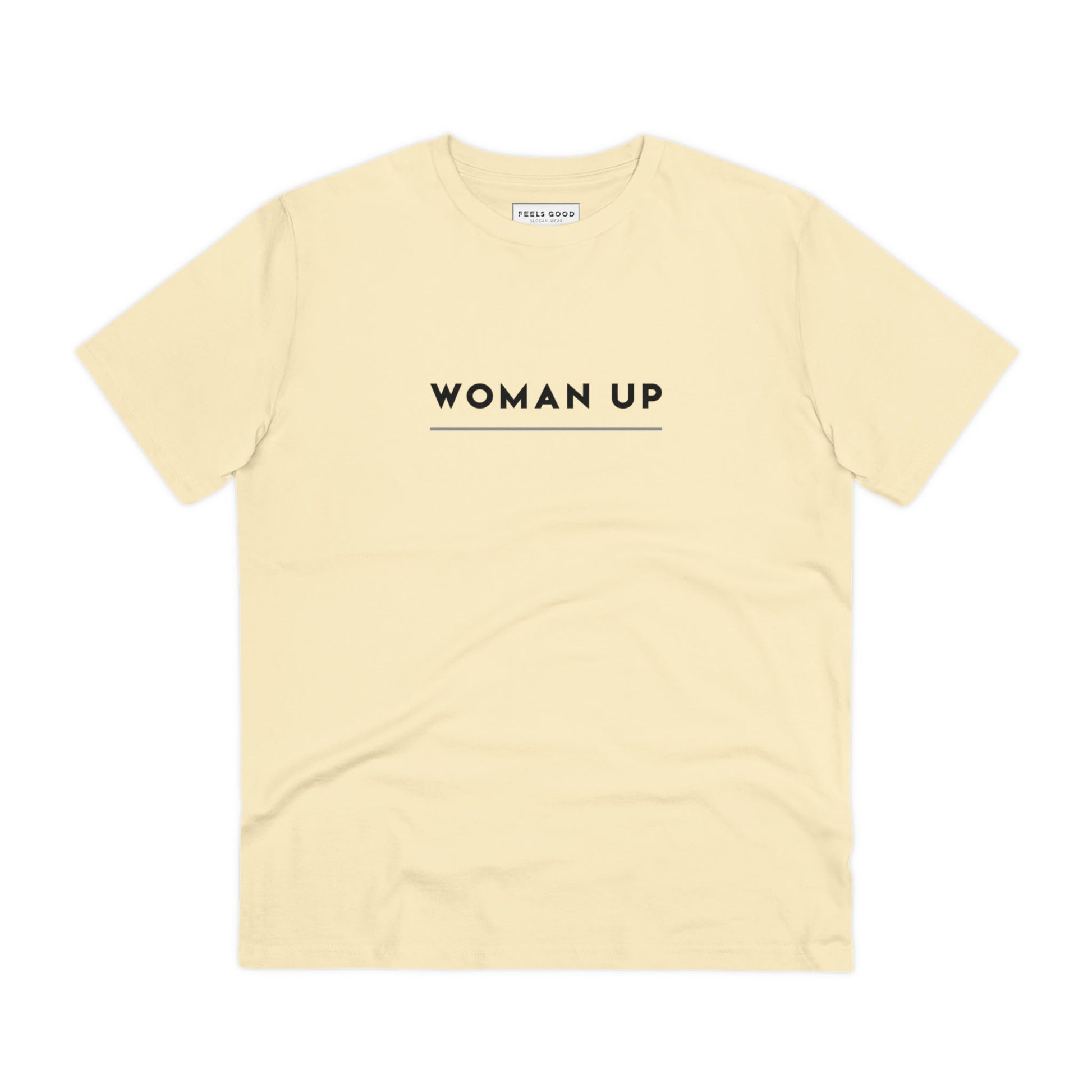 Feminist 'Woman Up' Organic Cotton T-shirt - Feminism