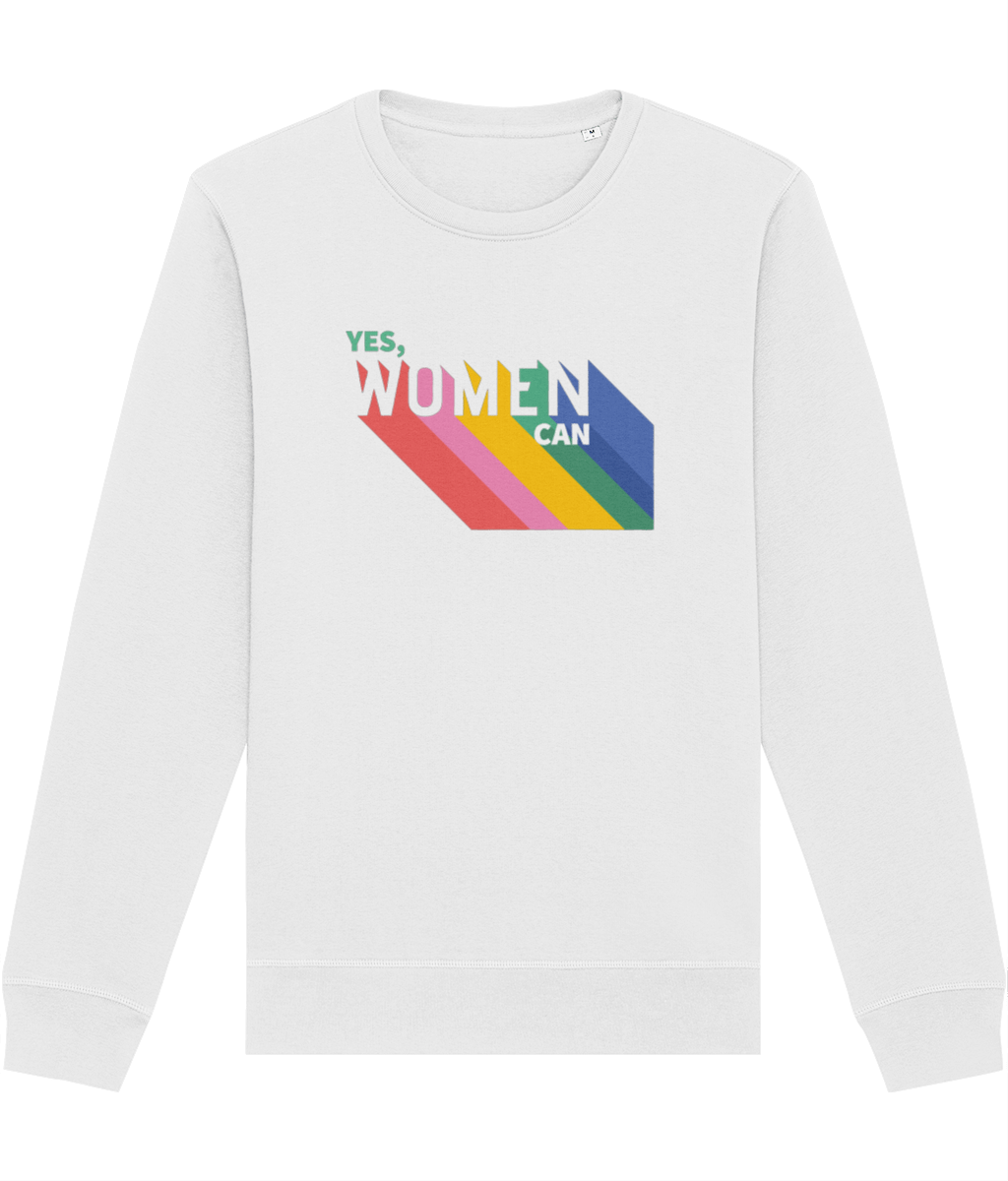 Feminist 'Yes We Can' Organic Cotton Sweatshirt - Feminism