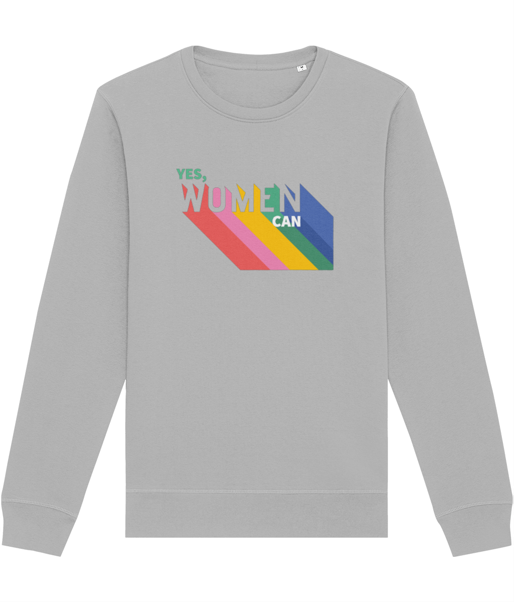 Feminist 'Yes We Can' Organic Cotton Sweatshirt - Feminism