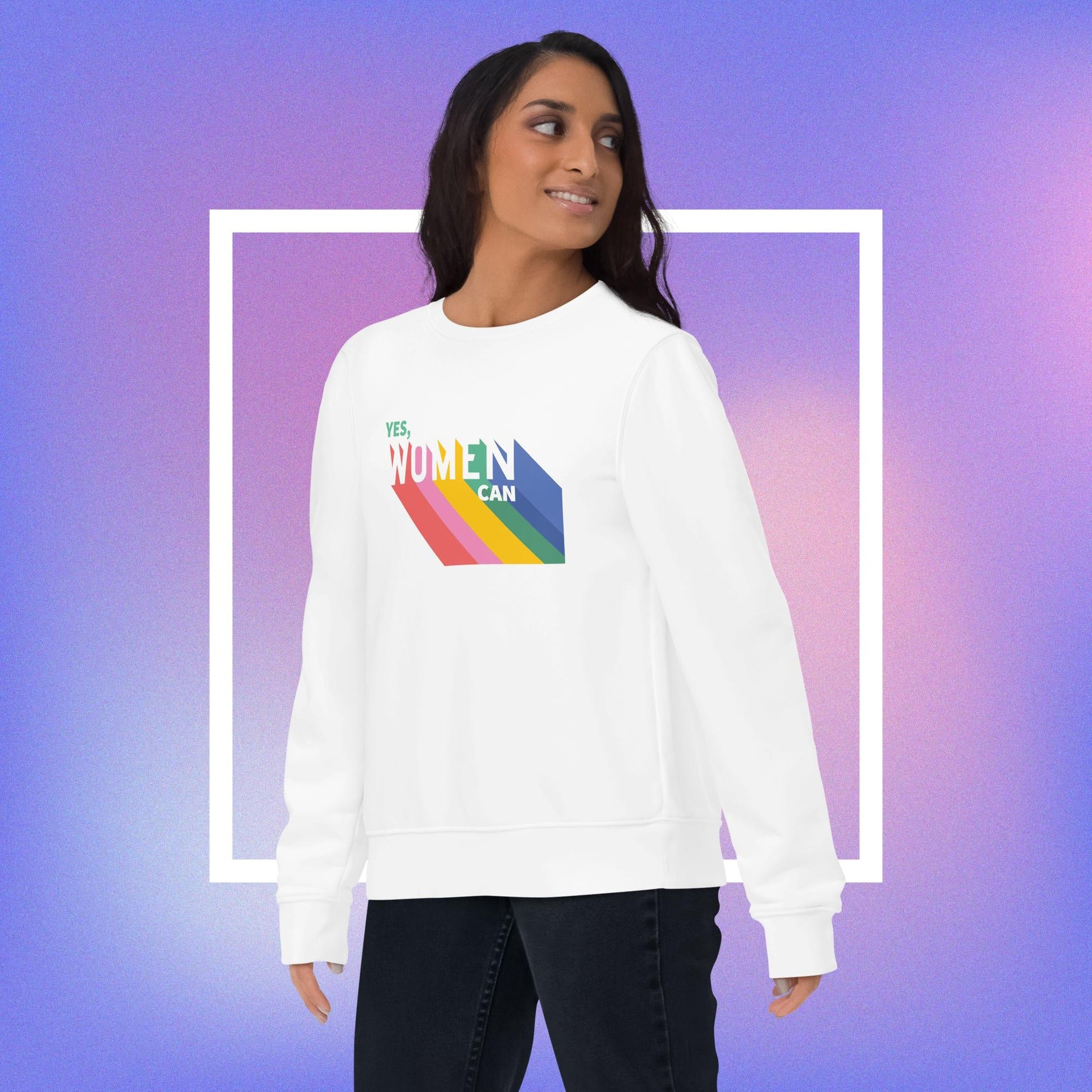 Feminist 'Yes We Can' Organic Cotton Sweatshirt - Feminism