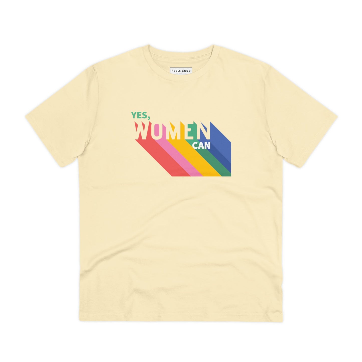 Feminist 'Yes We Can' Organic Cotton T-shirt - Feminism