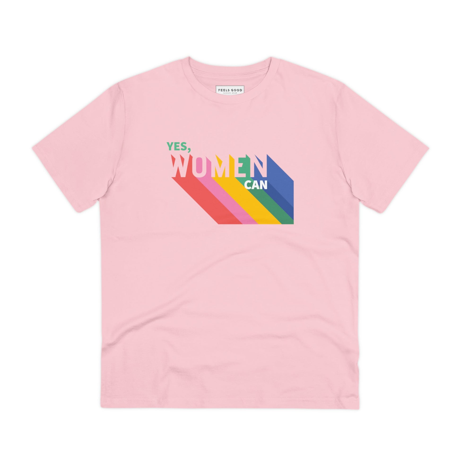 Feminist 'Yes We Can' Organic Cotton T-shirt - Feminism