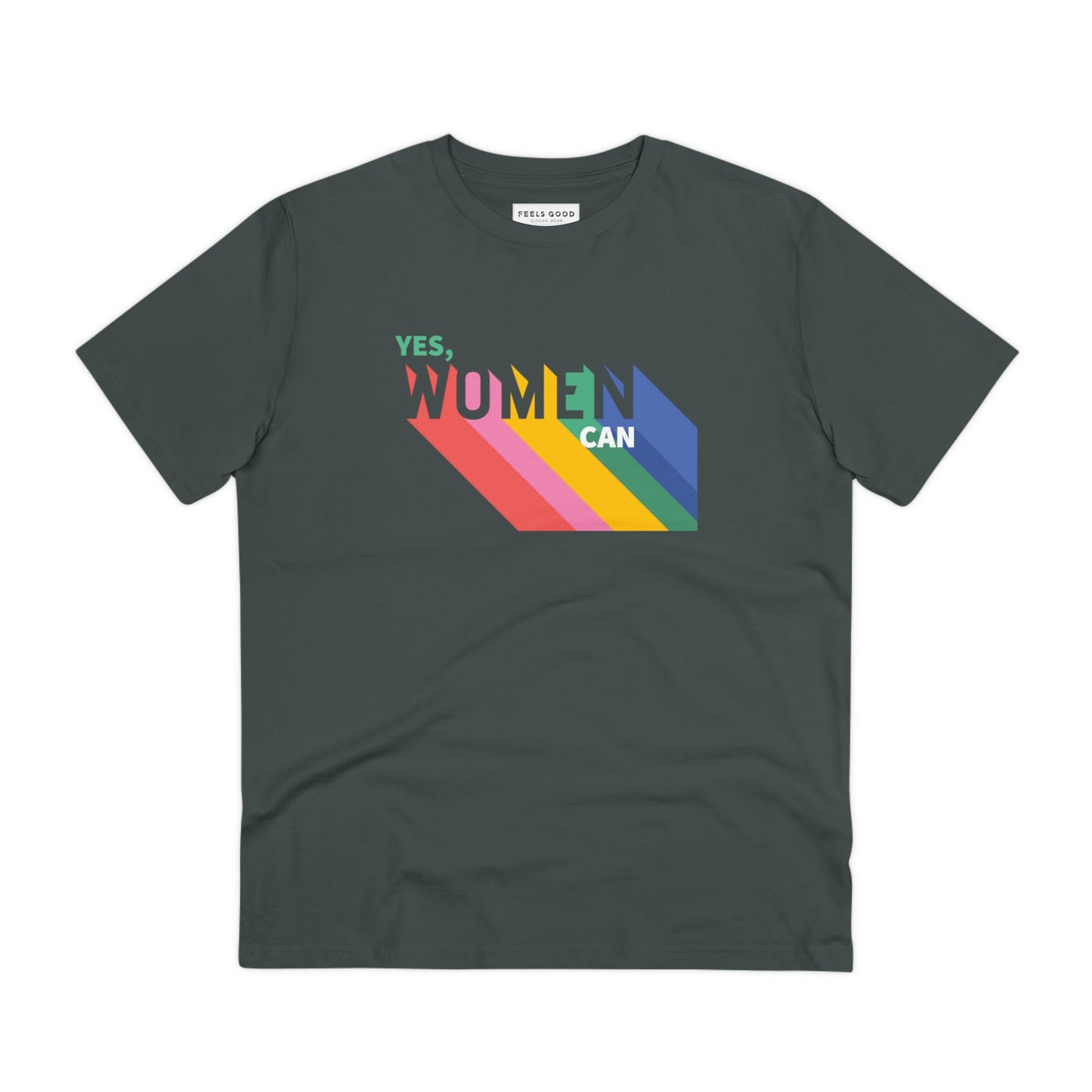 Feminist 'Yes We Can' Organic Cotton T-shirt - Feminism