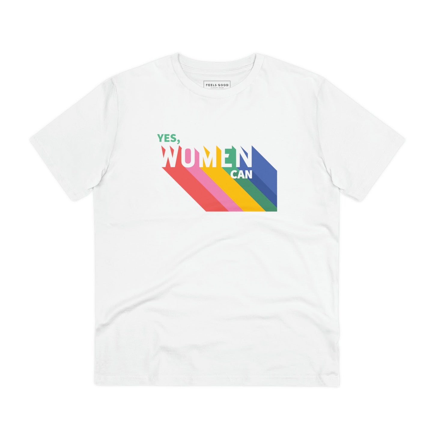 Feminist 'Yes We Can' Organic Cotton T-shirt - Feminism