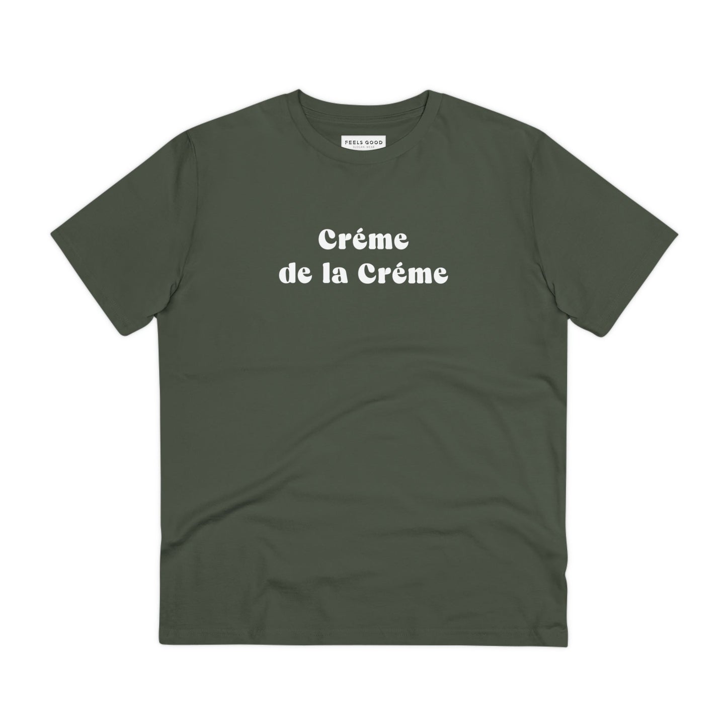 Francophile 'Creme De La Creme' Organic Cotton T-shirt - Francophile Tshirt