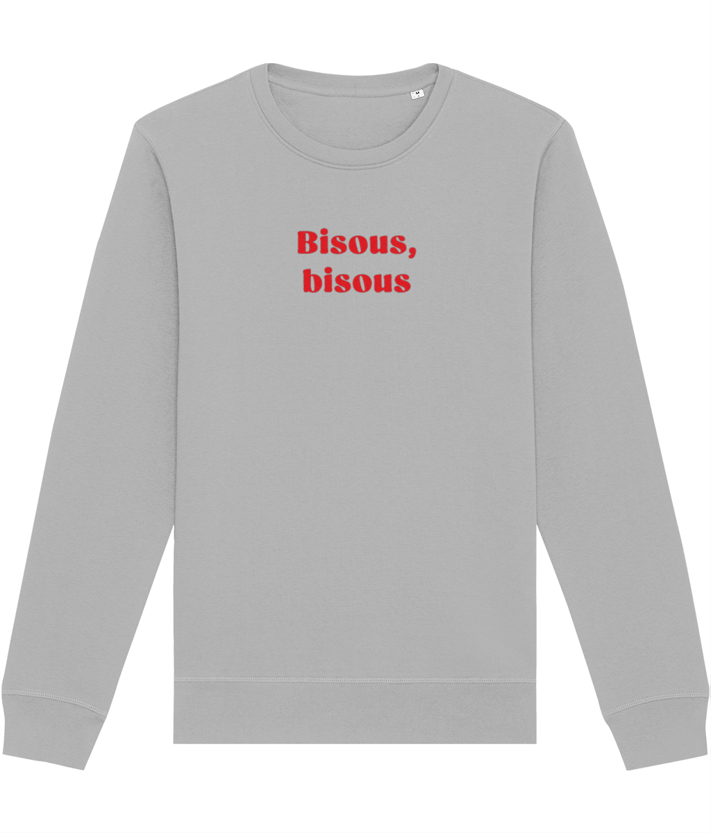 Francophile 'French Kiss' Organic Cotton Sweatshirt - French Gift
