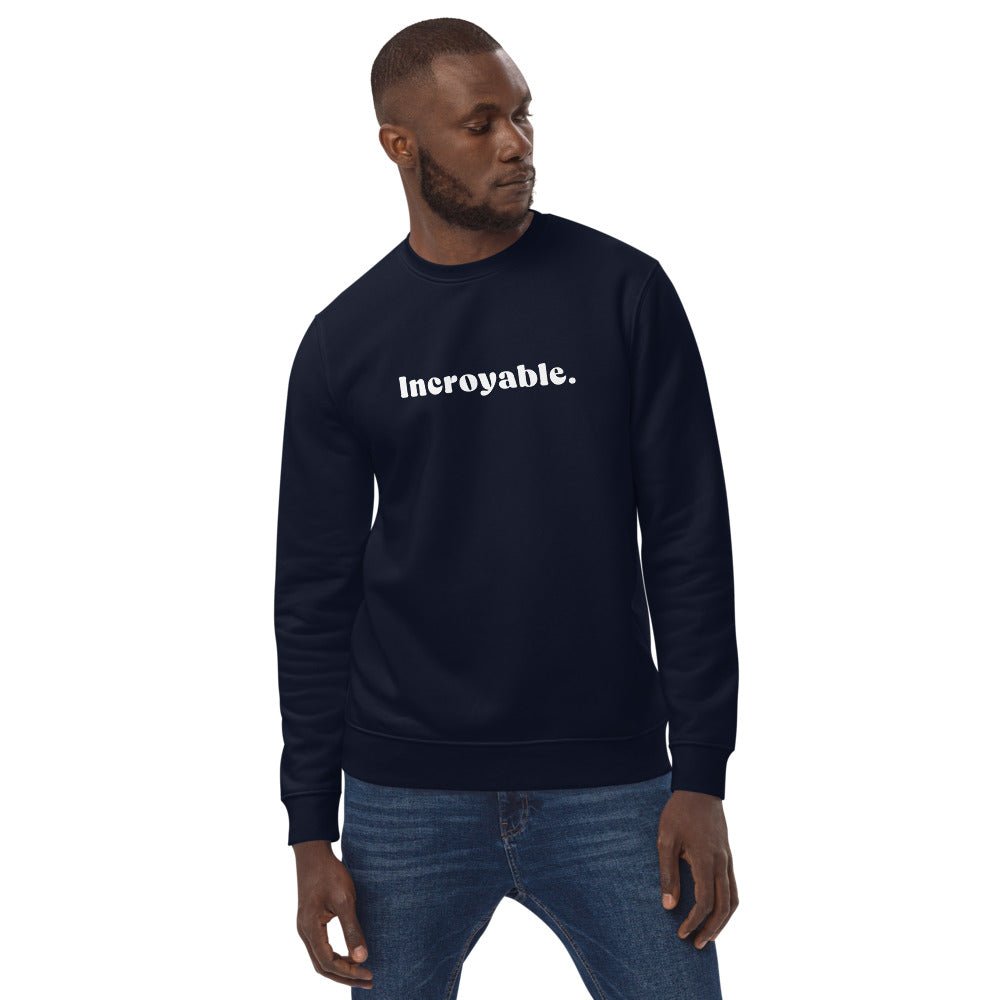 Francophile 'Incredible' Organic Cotton Sweatshirt - French Gift