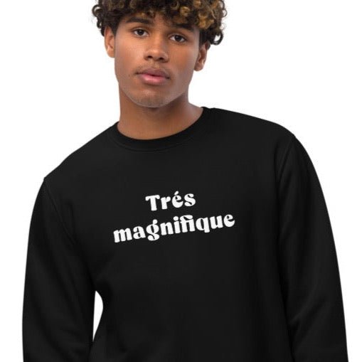 Francophile 'Magnificent One' Organic Cotton Sweatshirt - French Gift