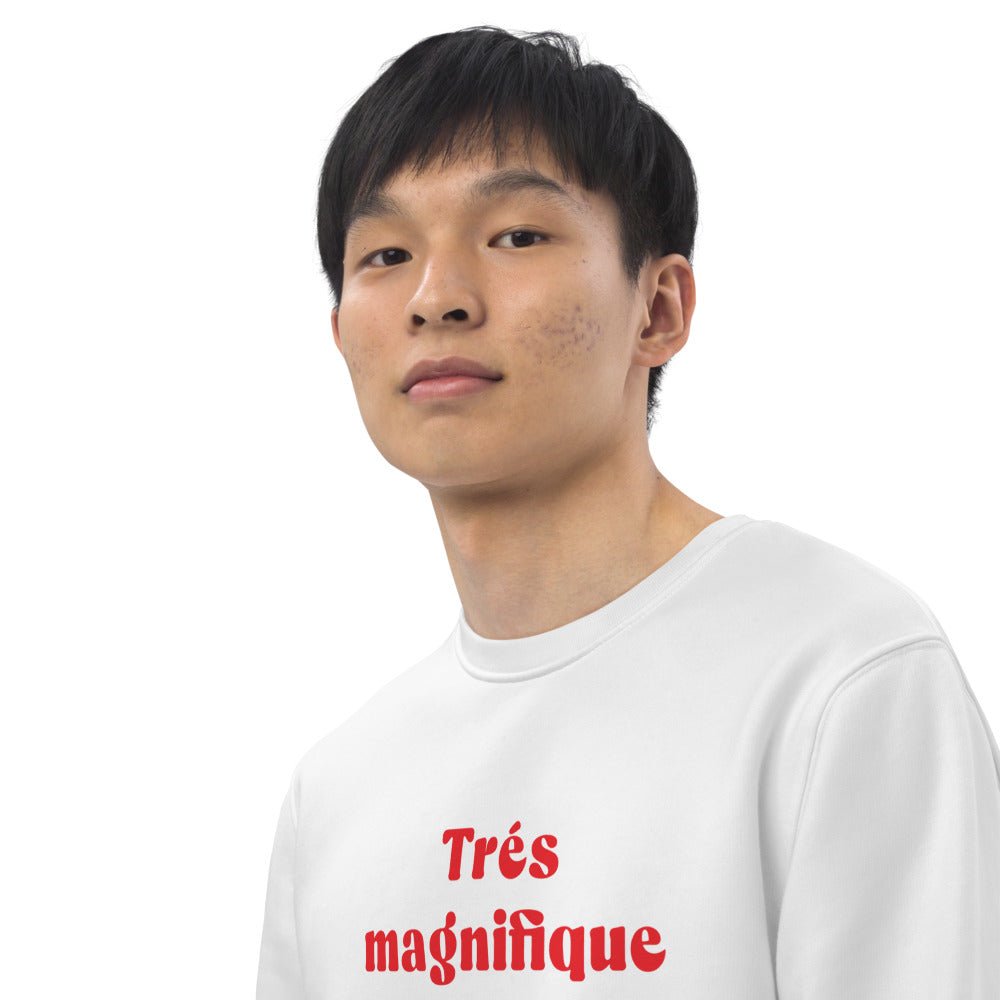 Francophile 'Magnificent One' Organic Cotton Sweatshirt - French Gift