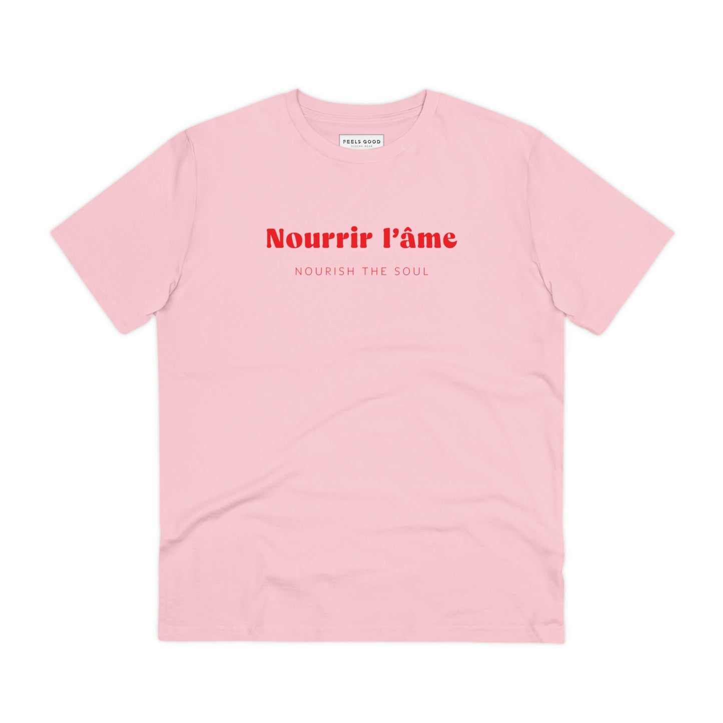Francophile 'Nourish The Soul' Organic Cotton T-shirt - Francophile Tshirt