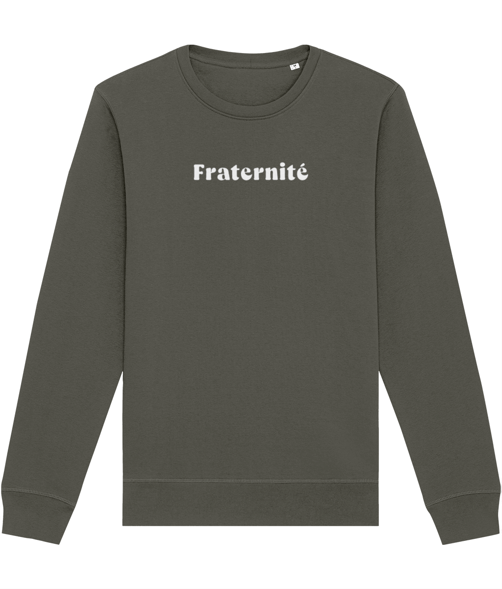 Francophile 'Sisterhood & Brotherhood' Organic Cotton Sweatshirt - French Gift