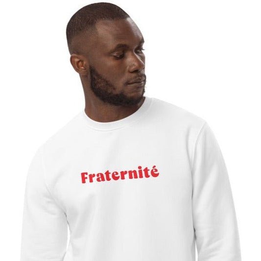 Francophile 'Sisterhood & Brotherhood' Organic Cotton Sweatshirt - French Gift