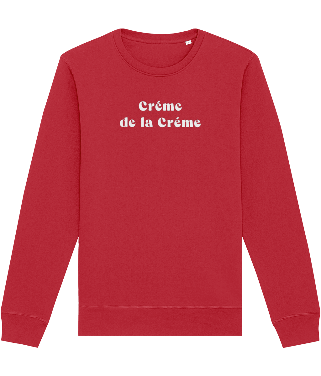 Francophile 'The Cream Of The Crop' Organic Cotton Sweatshirt - French Gift