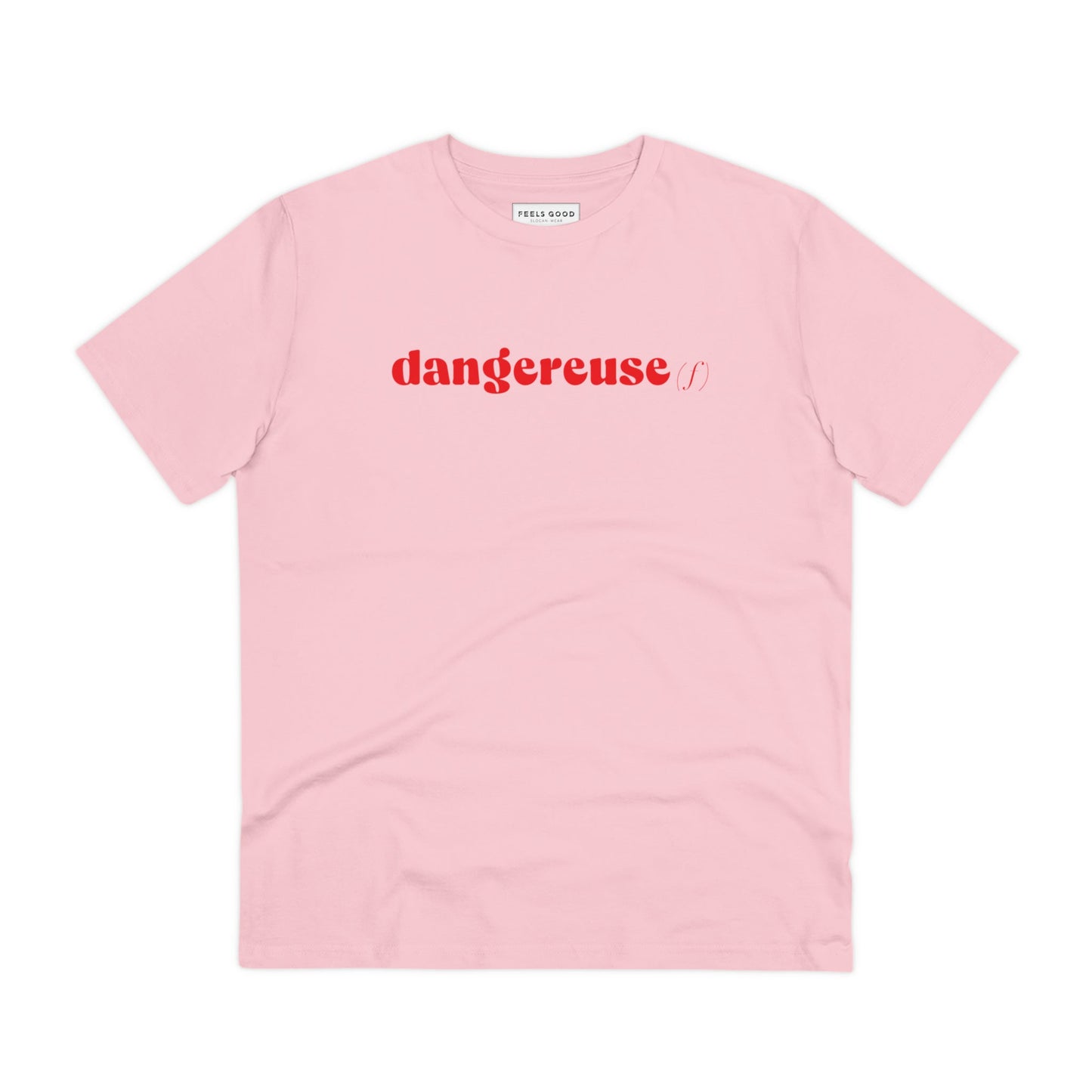 Francophile 'The Dangerous Female' Organic Cotton T-shirt - Francophile Tshirt