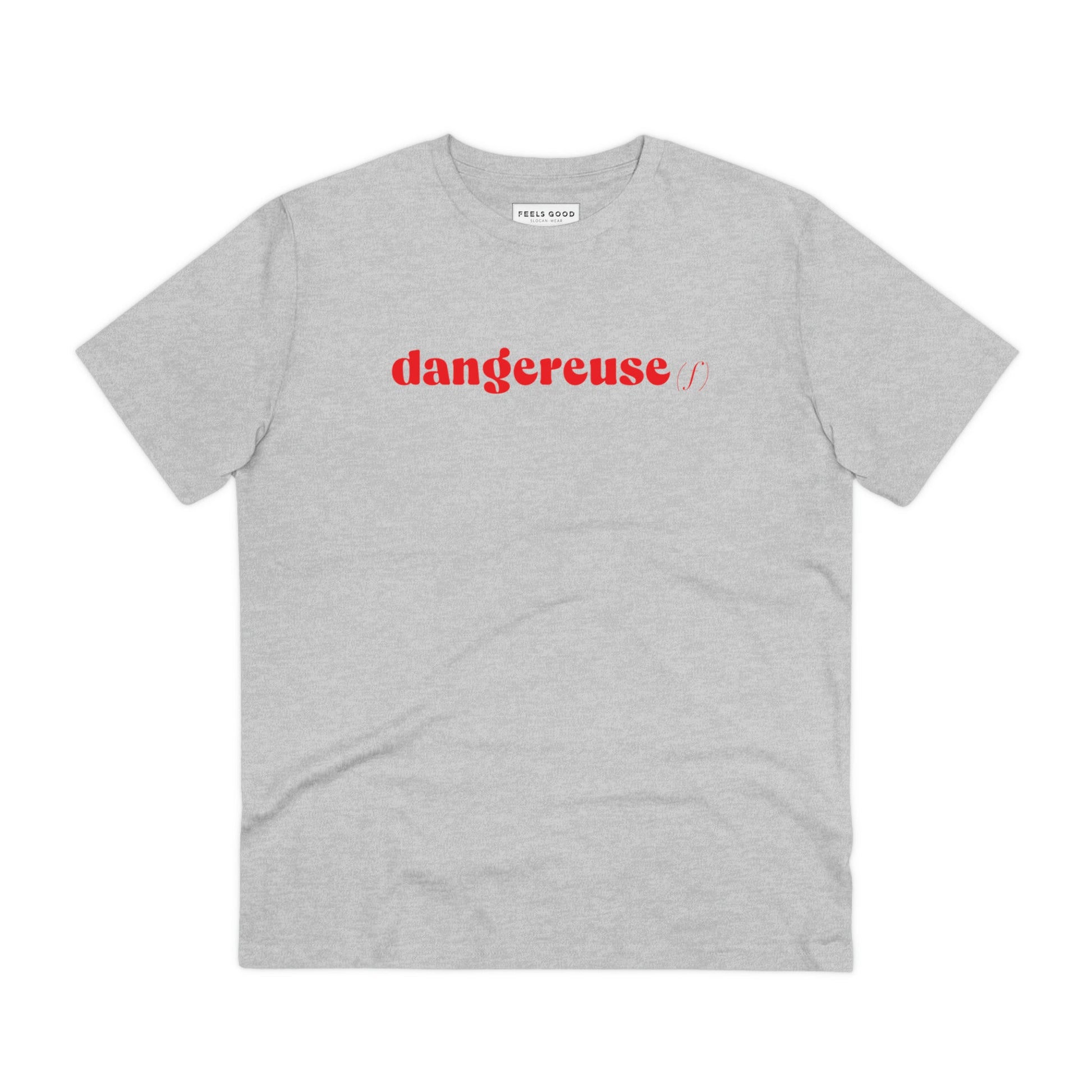 Francophile 'The Dangerous Female' Organic Cotton T-shirt - Francophile Tshirt