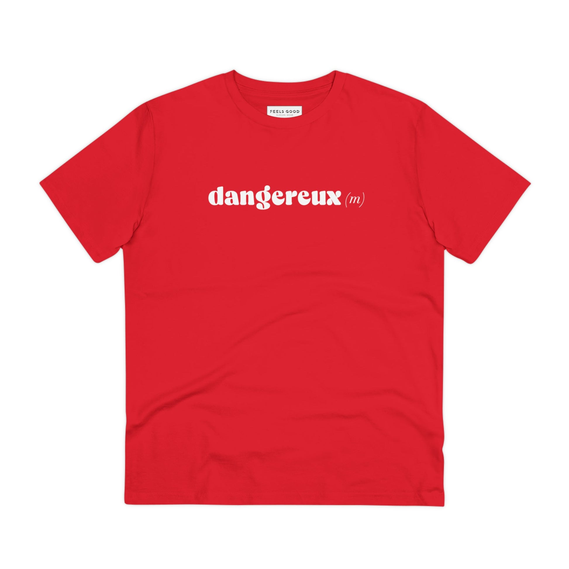 Francophile 'The Dangerous Male' Organic Cotton T-shirt - Francophile Tshirt