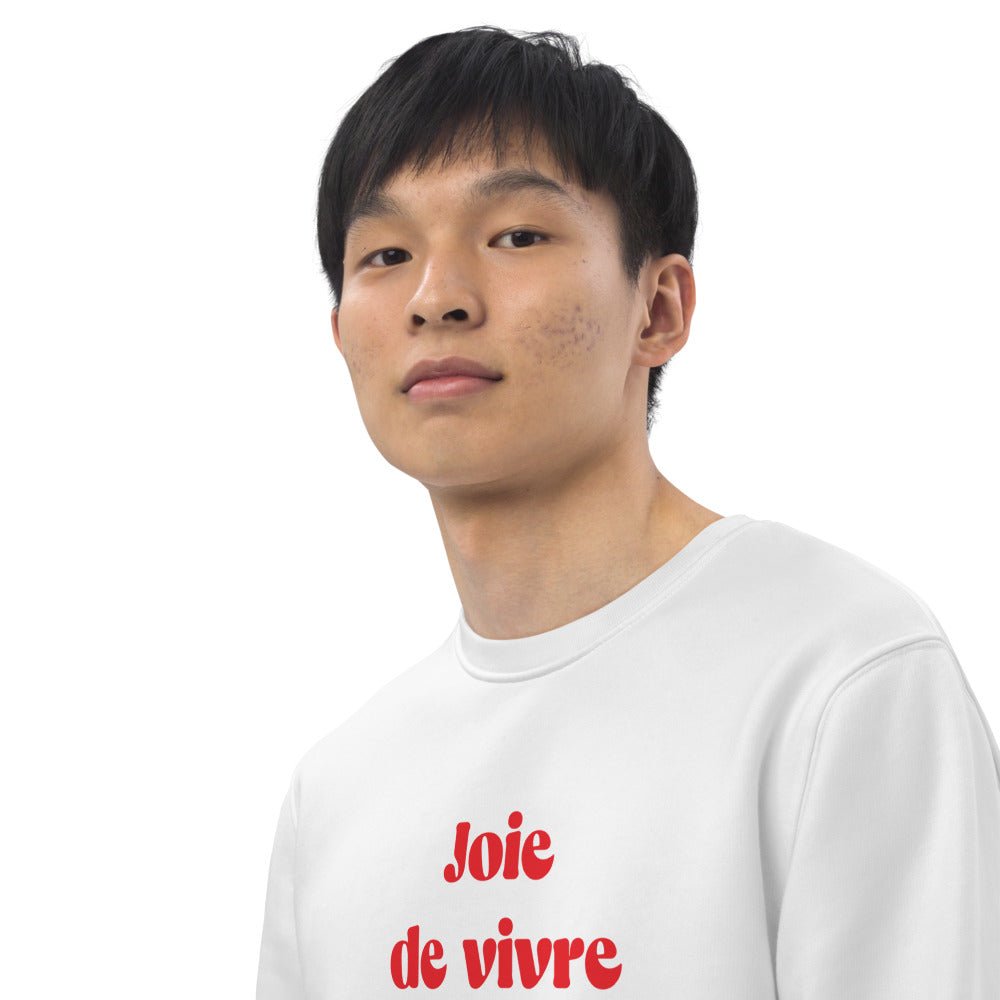 Francophile 'The Joy Of Life' Organic Cotton Sweatshirt - French Gift