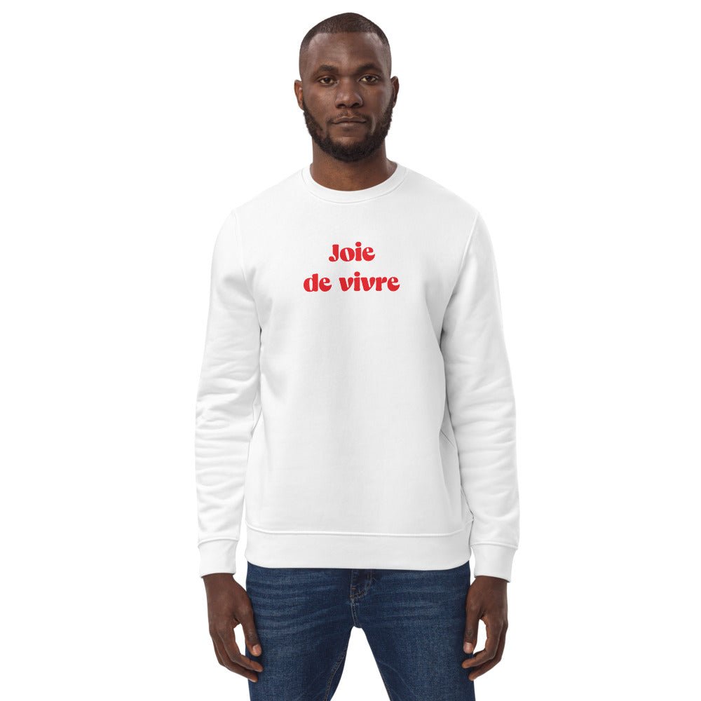 Francophile 'The Joy Of Life' Organic Cotton Sweatshirt - French Gift