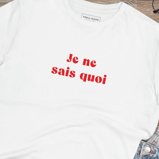 Francophile 'Unique & Special' Organic Cotton T-shirt - Francophile Tshirt