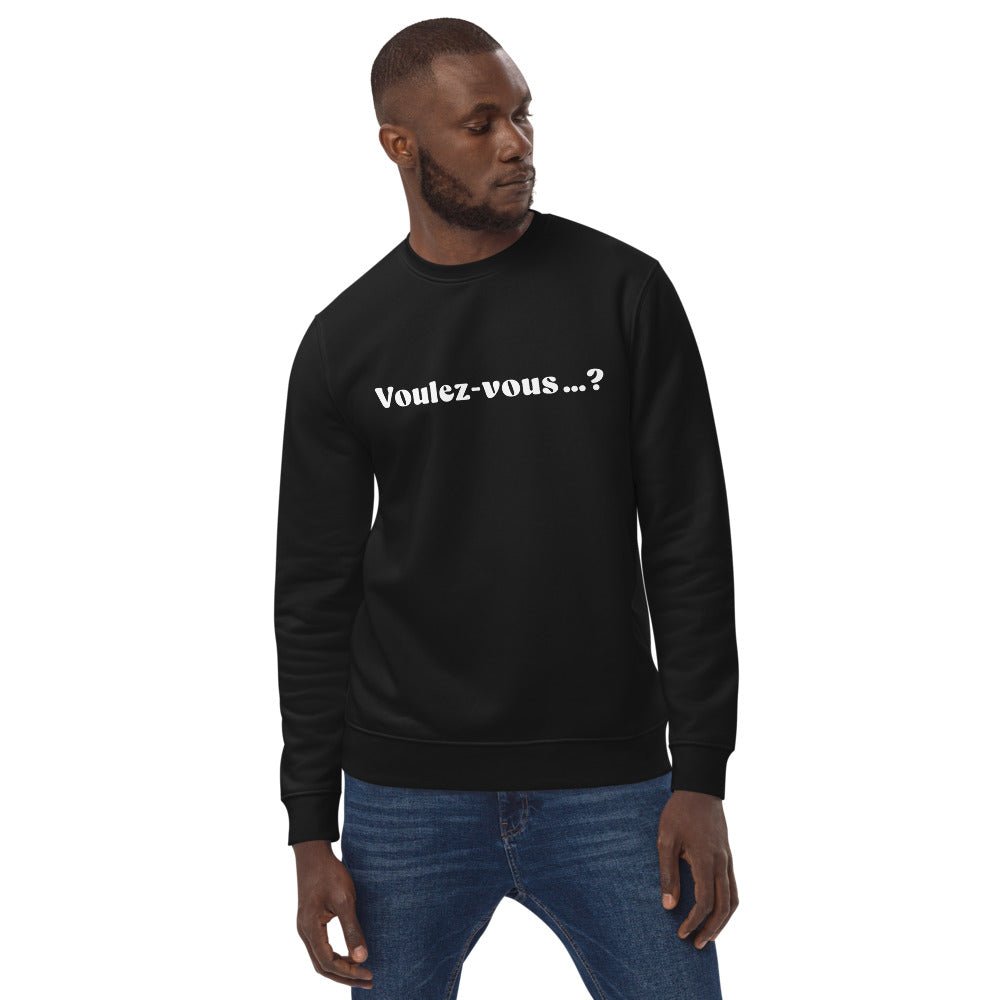 Francophile 'Would You…' Organic Cotton Sweatshirt - French Gift