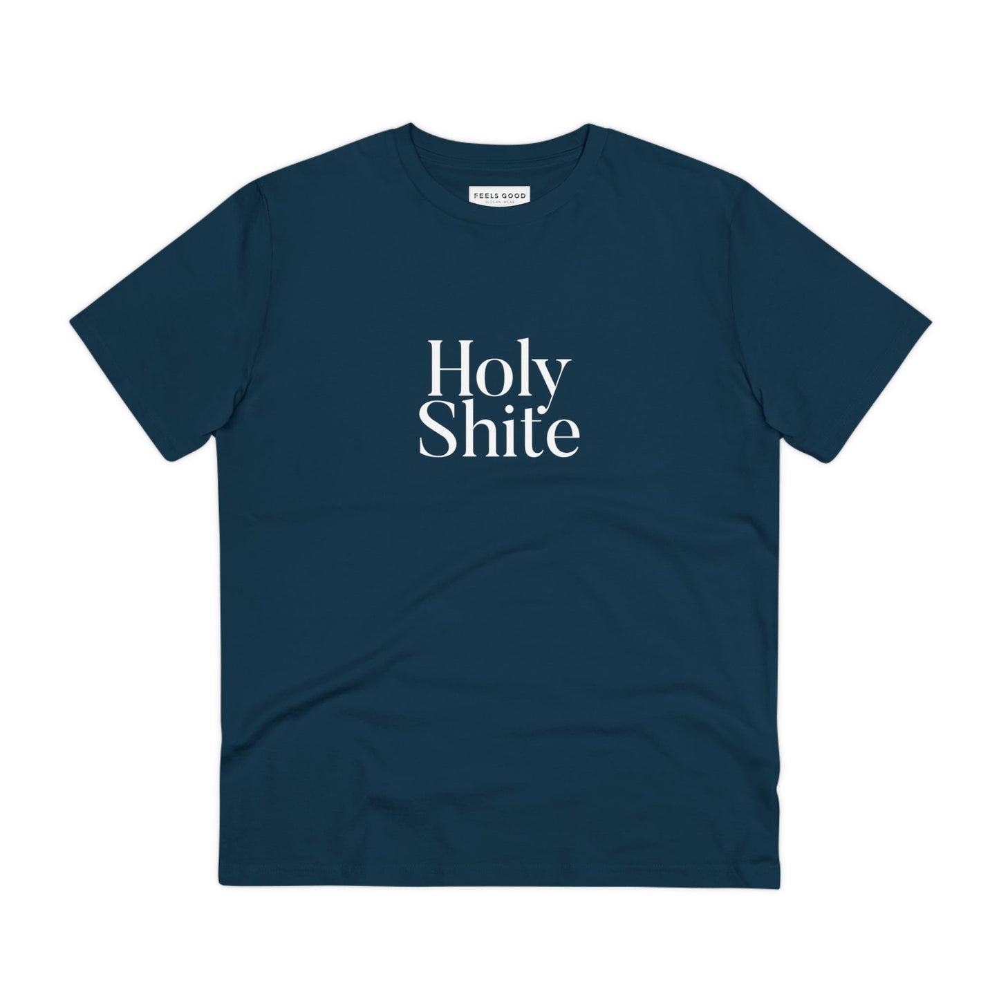 Glaswegian Slang 'Holy Shite' Organic Cotton T-shirt - Eco Tshirt