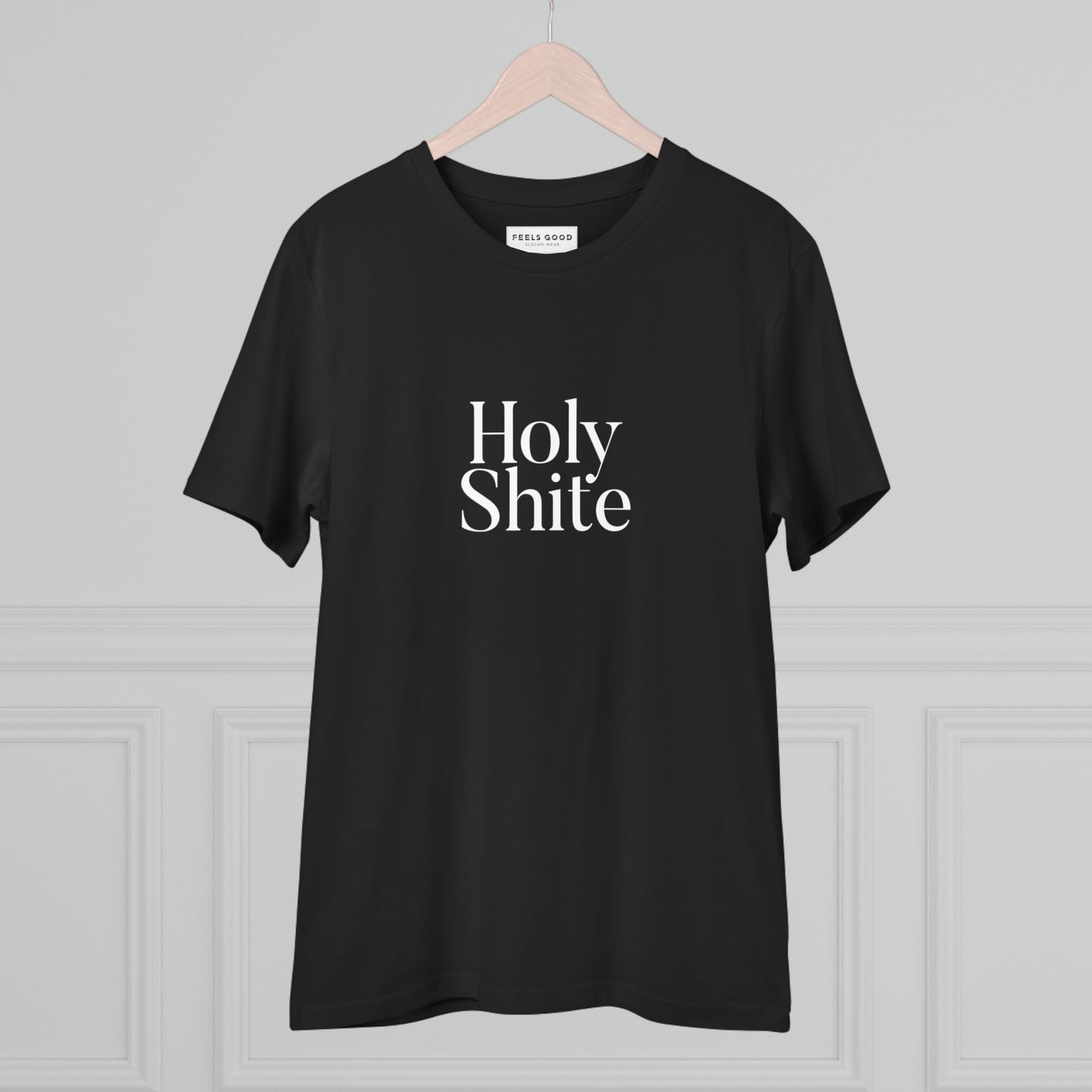 Glaswegian Slang 'Holy Shite' Organic Cotton T-shirt - Eco Tshirt