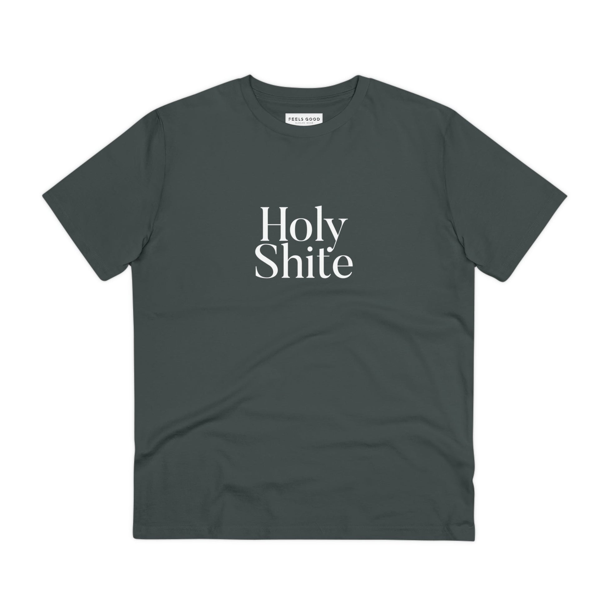 Glaswegian Slang 'Holy Shite' Organic Cotton T-shirt - Eco Tshirt