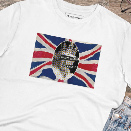 'God Save The King' Sex Pistols Organic Cotton T-shirt - Fun Tshirt