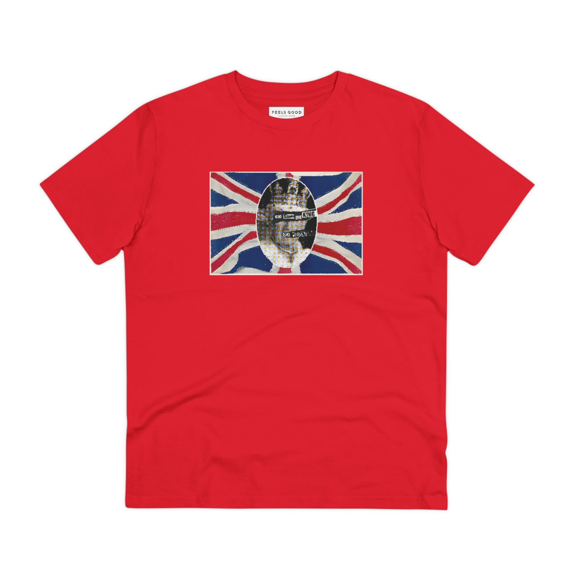 'God Save The King' Sex Pistols Organic Cotton T-shirt - Fun Tshirt