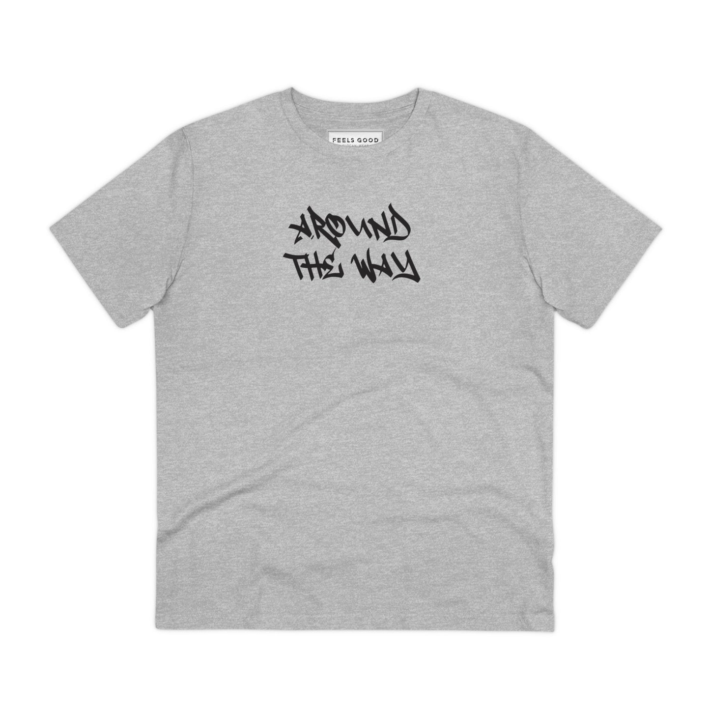 Hip Hop 'Around The Way' Organic Cotton T-shirt - Hip Hop Tshirt