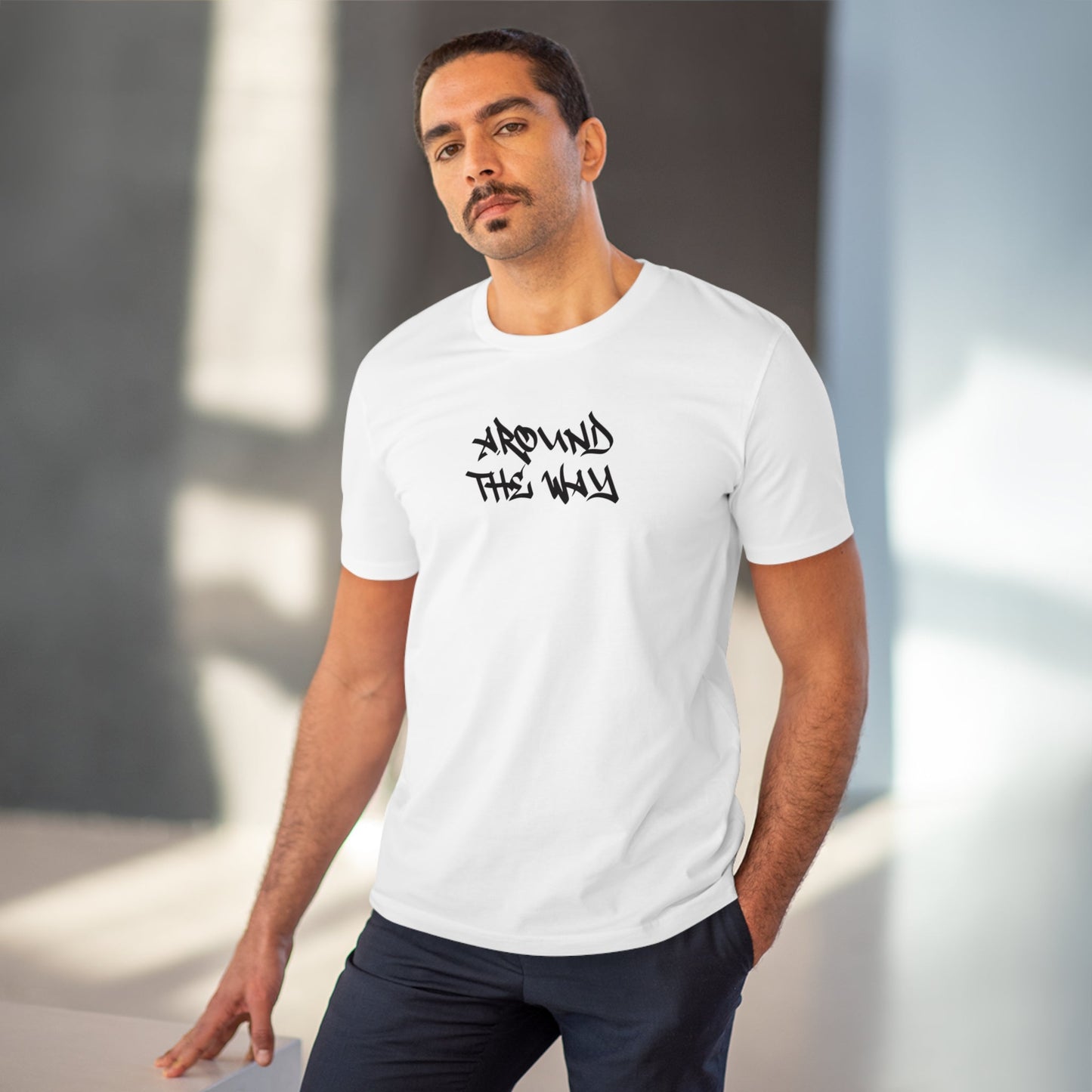 Hip Hop 'Around The Way' Organic Cotton T-shirt - Hip Hop Tshirt