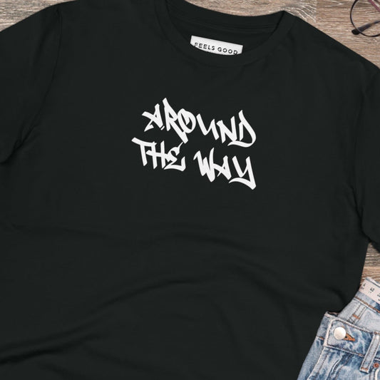 Hip Hop 'Around The Way' Organic Cotton T-shirt - Hip Hop Tshirt