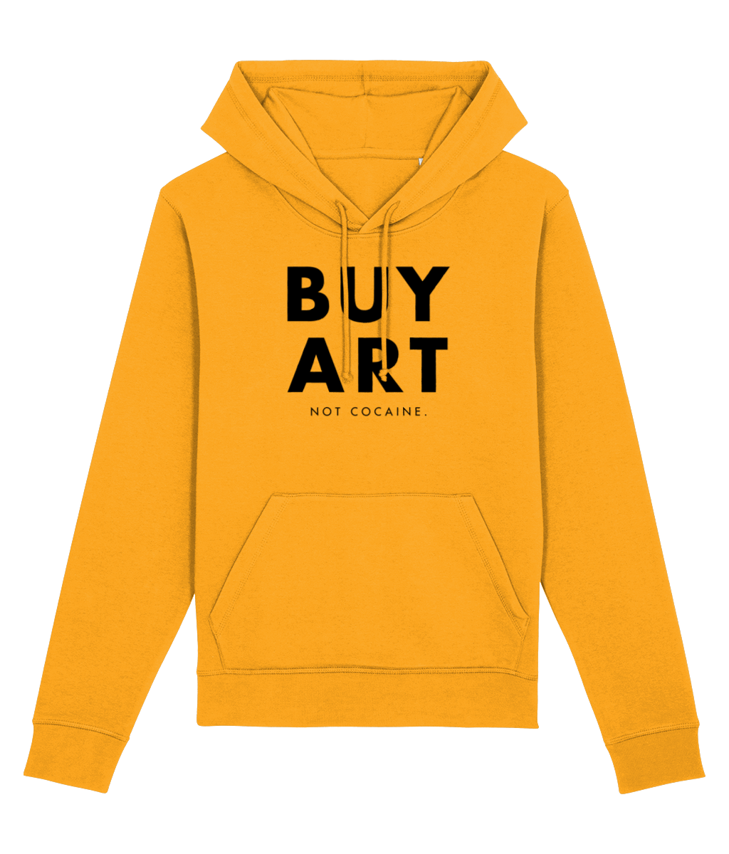 Hip Hop 'Buy Art, Not Cocaine' Organic Cotton Hoodie - Cool Hoodie