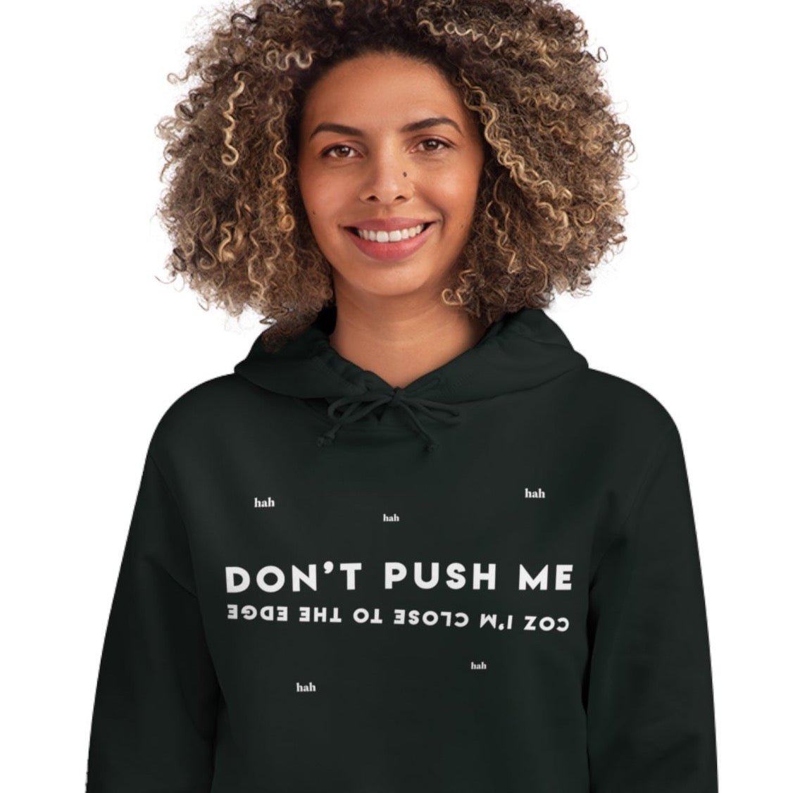 Hip Hop 'Don't Push Me…' Organic Cotton Hoodie - Grandmaster Flash Hoodie