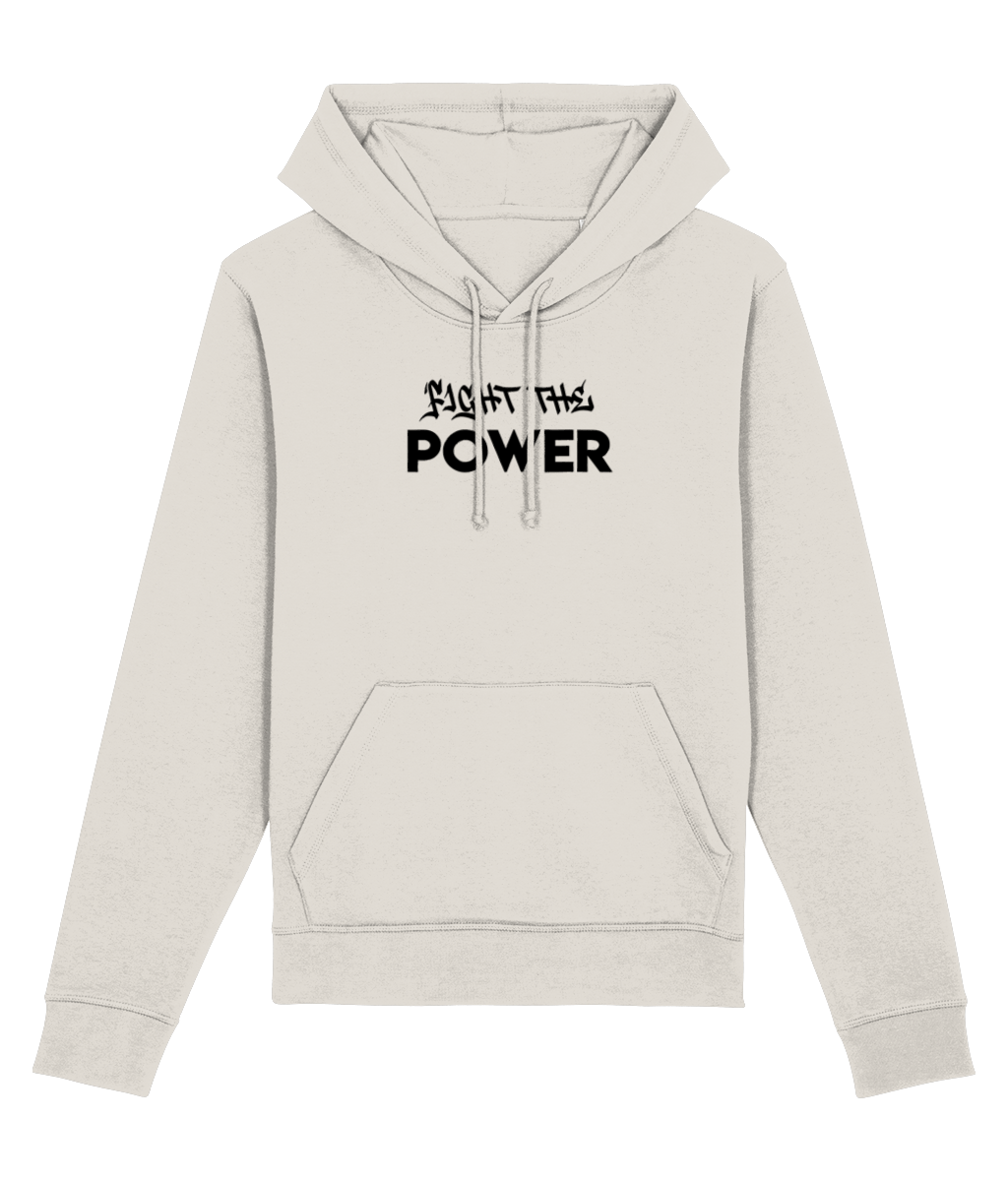 Hip Hop 'Fight The Power' Organic Cotton Hoodie - Fight The Power Hoodie