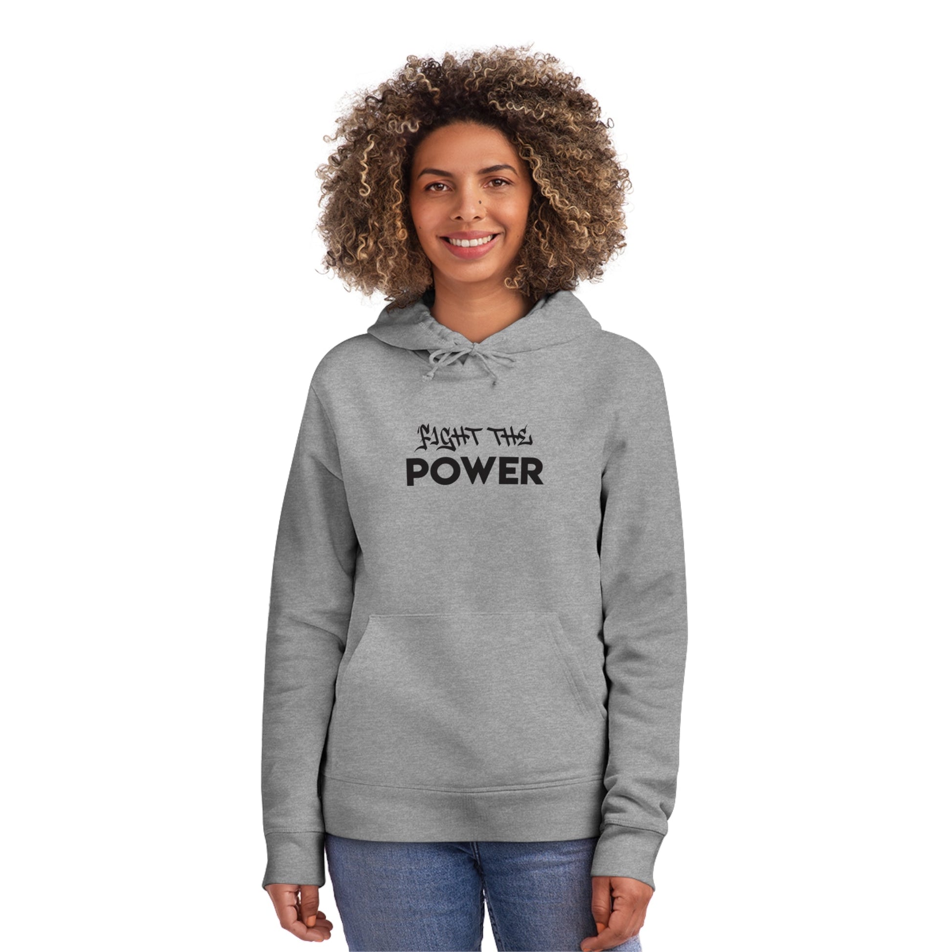 Hip Hop 'Fight The Power' Organic Cotton Hoodie - Fight The Power Hoodie