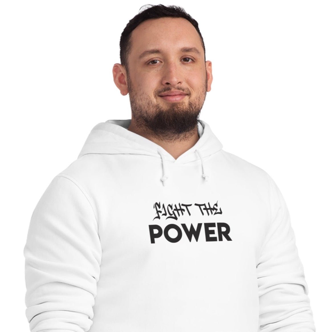 Hip Hop 'Fight The Power' Organic Cotton Hoodie - Fight The Power Hoodie