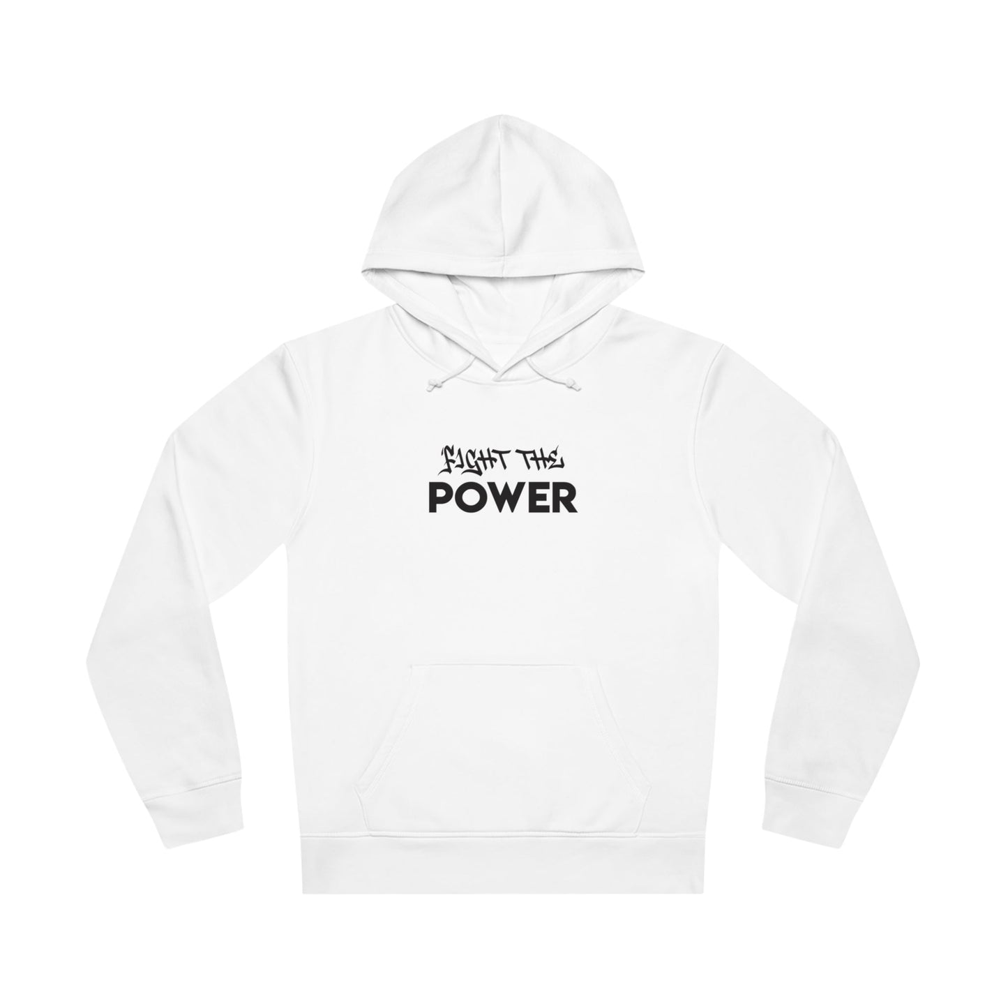 Hip Hop 'Fight The Power' Organic Cotton Hoodie - Fight The Power Hoodie