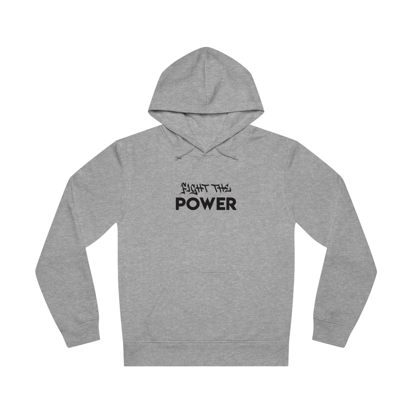 Hip Hop 'Fight The Power' Organic Cotton Hoodie - Fight The Power Hoodie