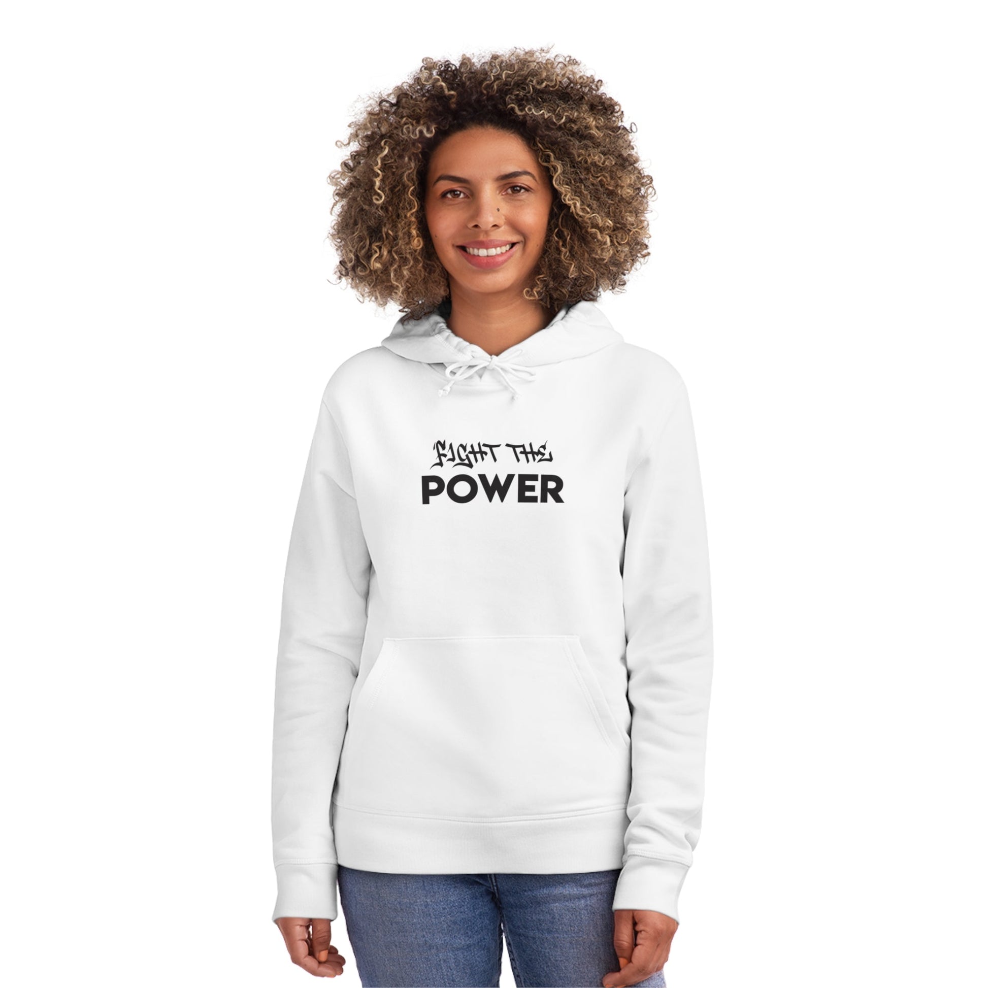 Hip Hop 'Fight The Power' Organic Cotton Hoodie - Fight The Power Hoodie