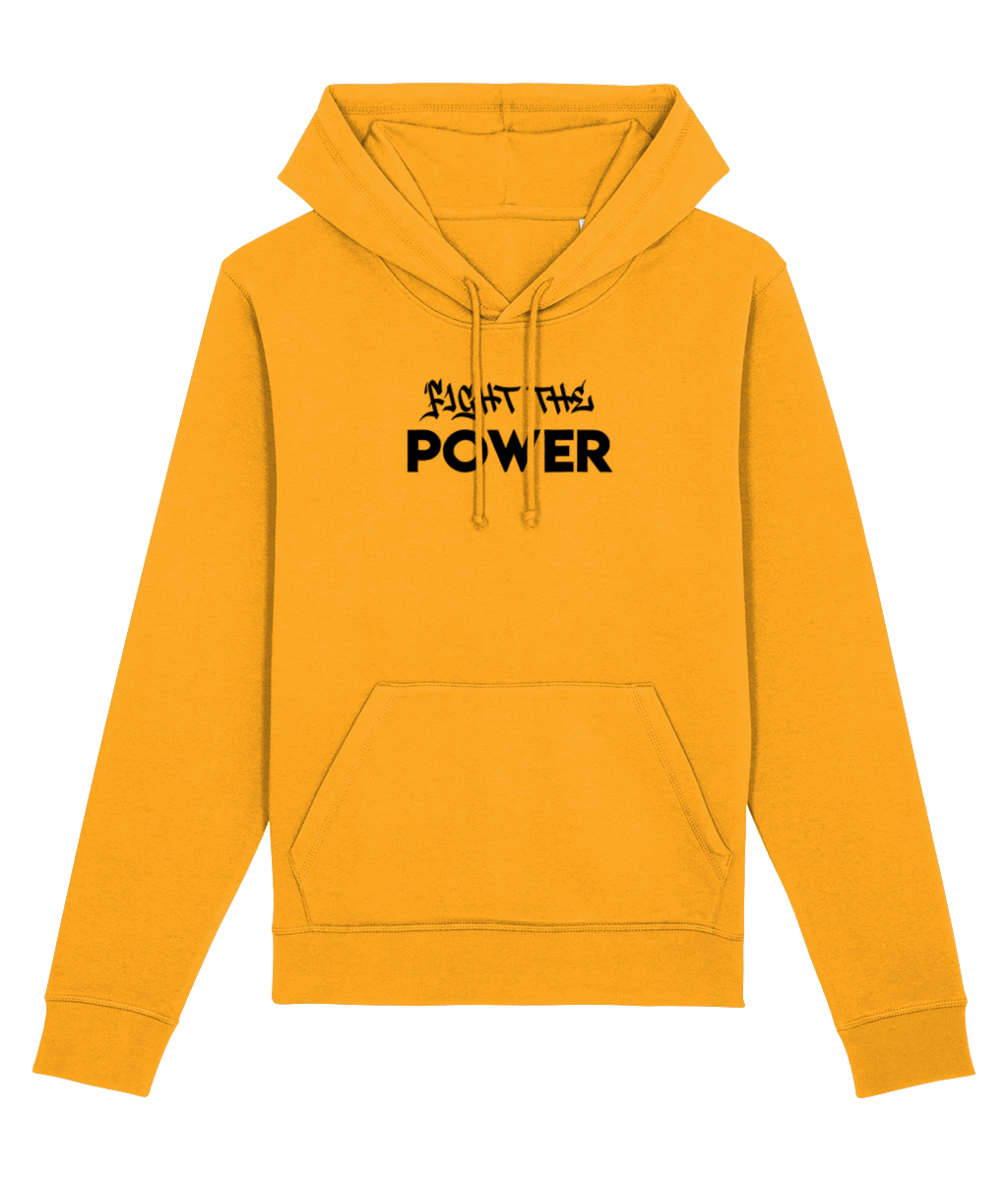 Hip Hop 'Fight The Power' Organic Cotton Hoodie - Fight The Power Hoodie