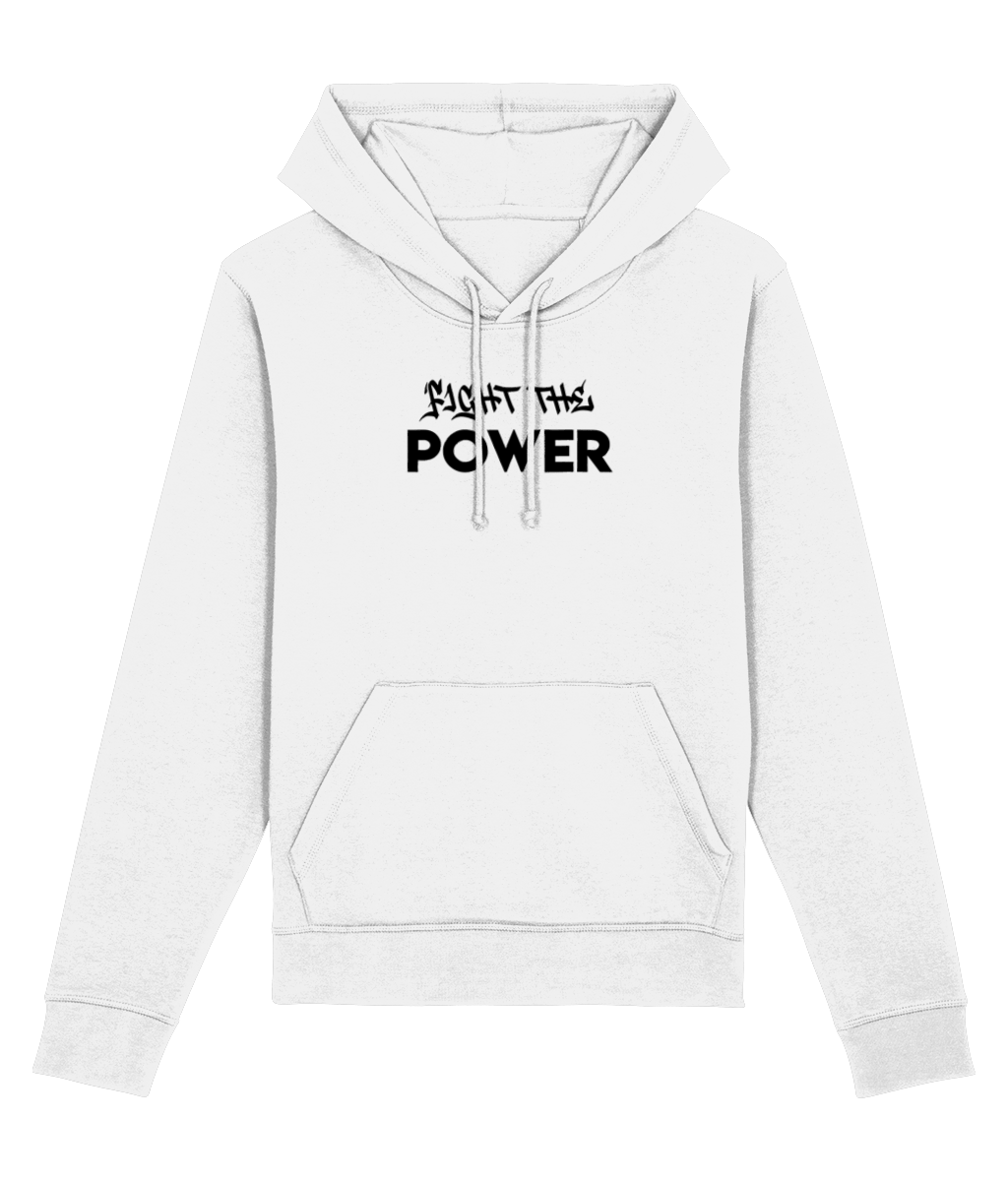 Hip Hop 'Fight The Power' Organic Cotton Hoodie - Fight The Power Hoodie